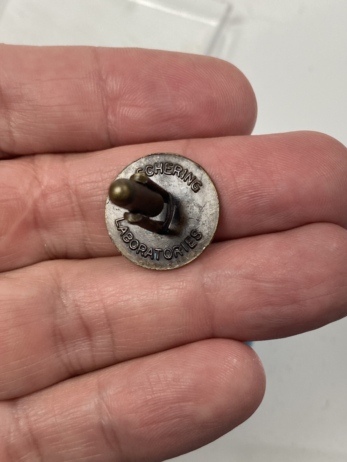 New Vintage Schering Laboratories Pharmacy Cuff Links “Most Trusted Profession”
