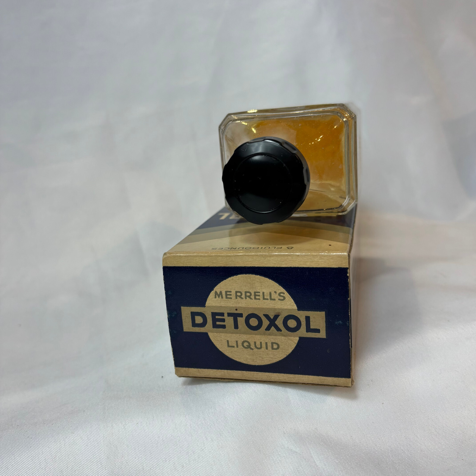 Vtg Detoxol & Mercitan Mouth Wash In Original Boxes