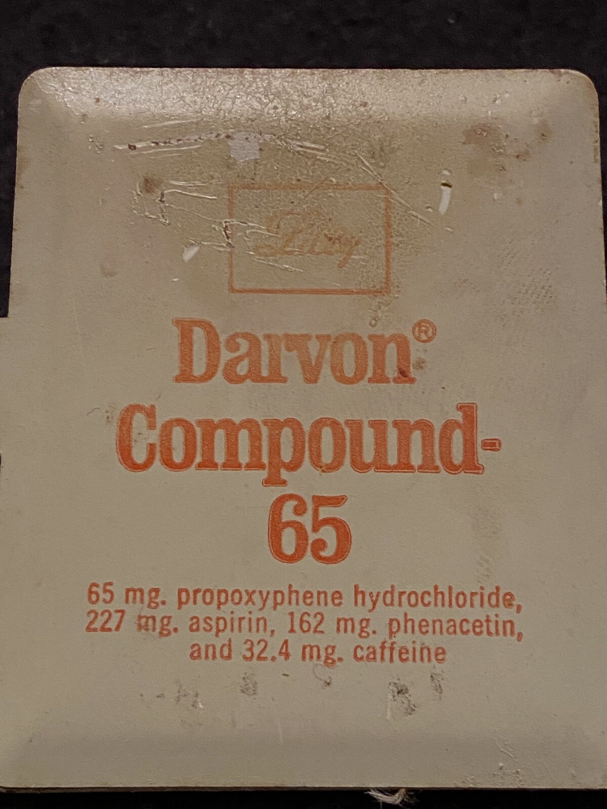 2 Vintage DARVON COMPOUND 65 MAGNETIC PAPER CLIPS-Pharmaceutical Promotions