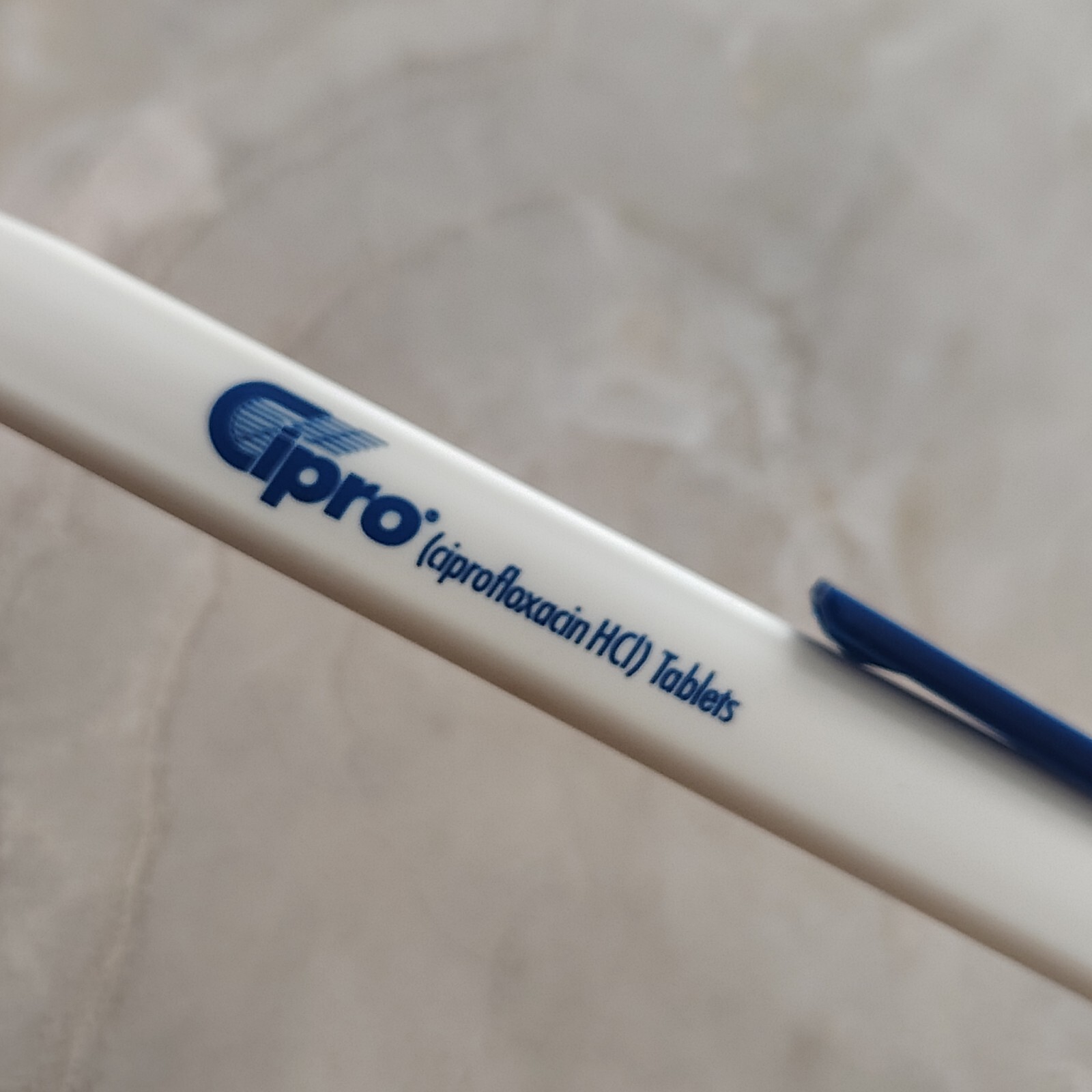HTF CIPRO I.V. PEN Pharmaceutical Drug Rep Pen Vintage Retro Rare