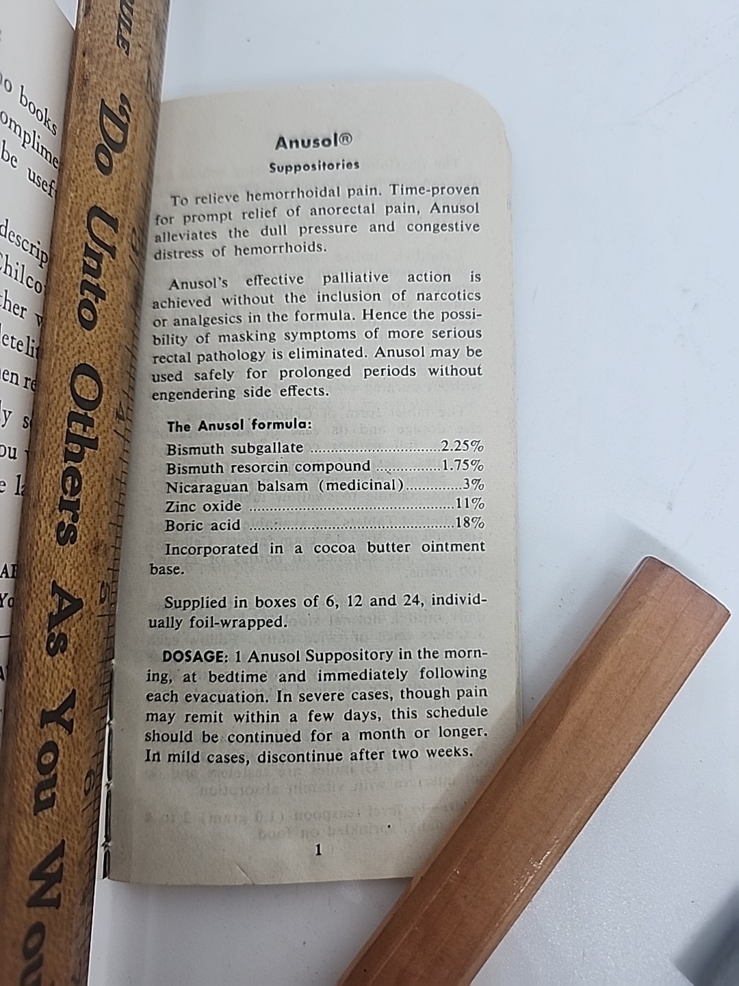 June & July 1955 Warner Chilcott Products Promotional Doctor Memo Book