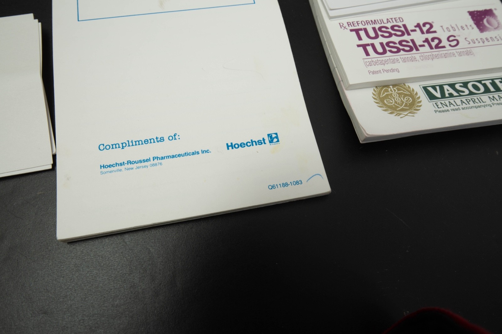 Vtg Drug Rep Pharmaceutical Partial Sticky Notes Notepads Ephemera Pharma Lot