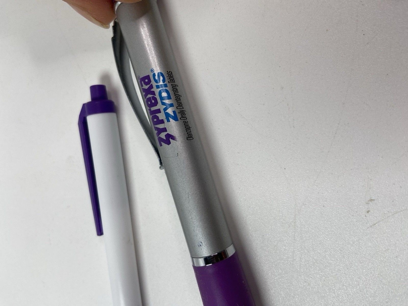 Pharmaceutical Drug Rep Collectible Promo Pen And Paper Lot