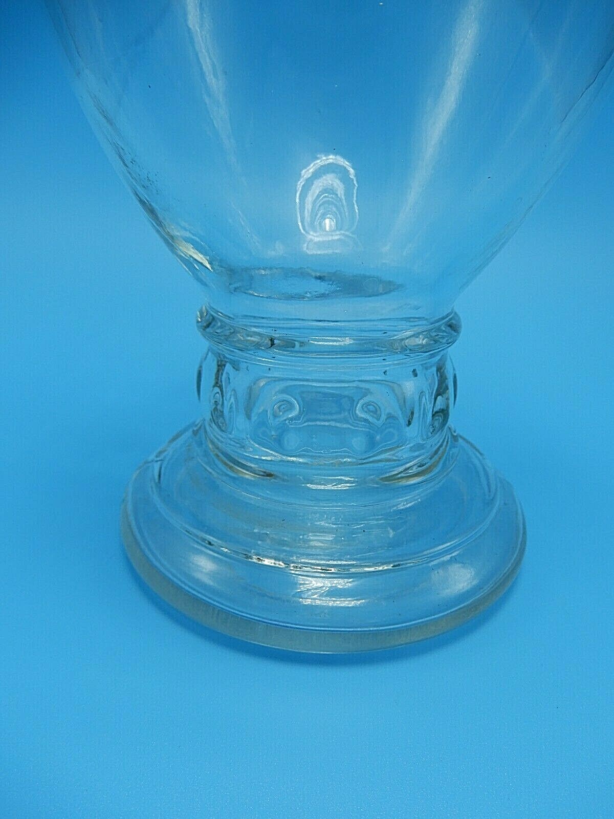 Vintage Apothecary Drug Store Footed Pedestal Jar & Lid Sand Art Display Storage