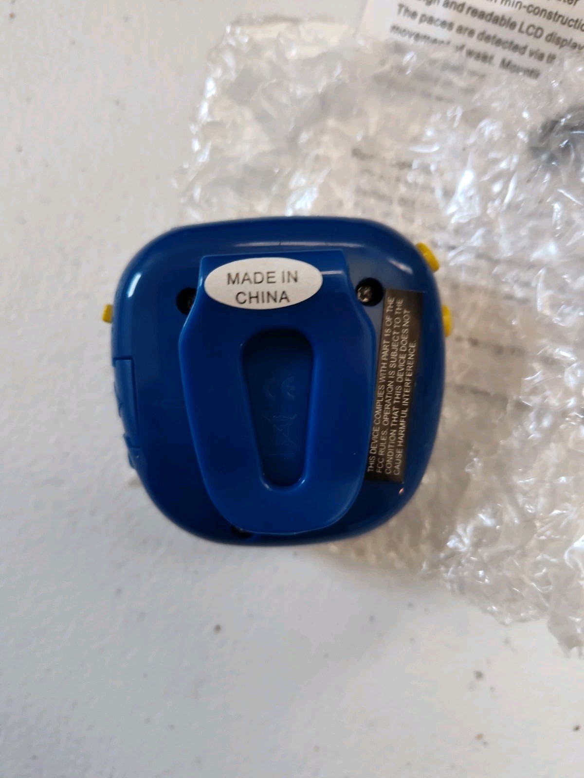 Januvia Merck Pharmaceutical Promotional Clock & Pedometer FM Radio