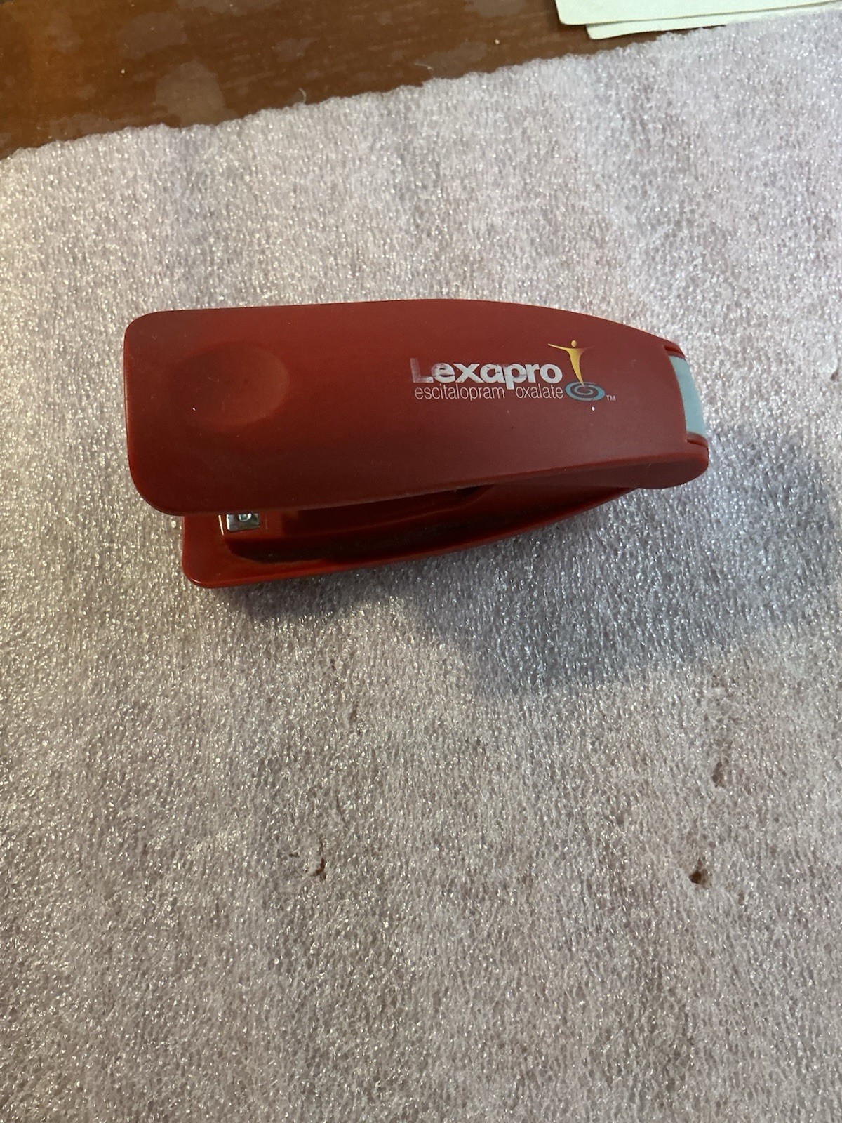 Lexapro Stapler (Escitalopram Oxalate) – Early 2002 Launch Promo