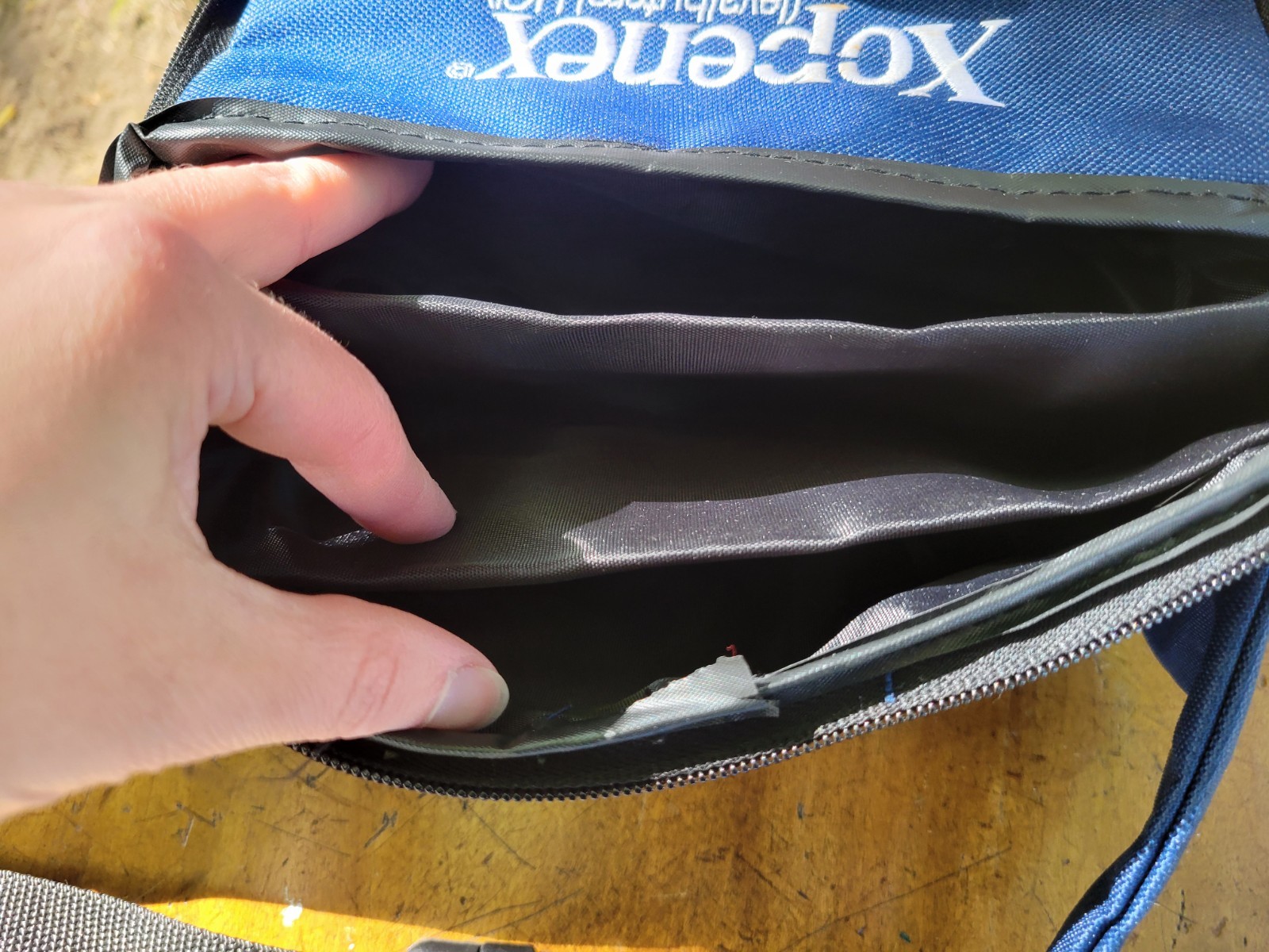 Xopenex Fanny Pack Blue Adjustable Waist Bag Pharmaceutical Collectible Med Gear