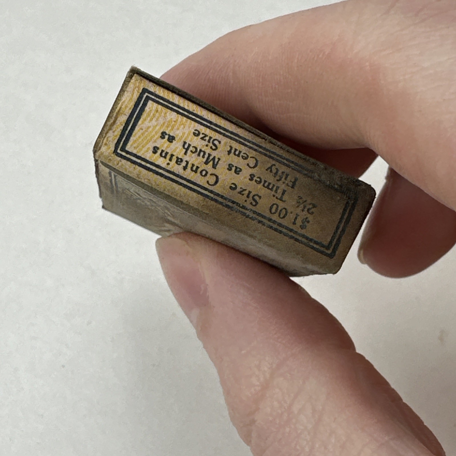 Vintage Quack Medicine Box DeWitt’s Pills Diuretic Stimulant for the Kidneys 2”
