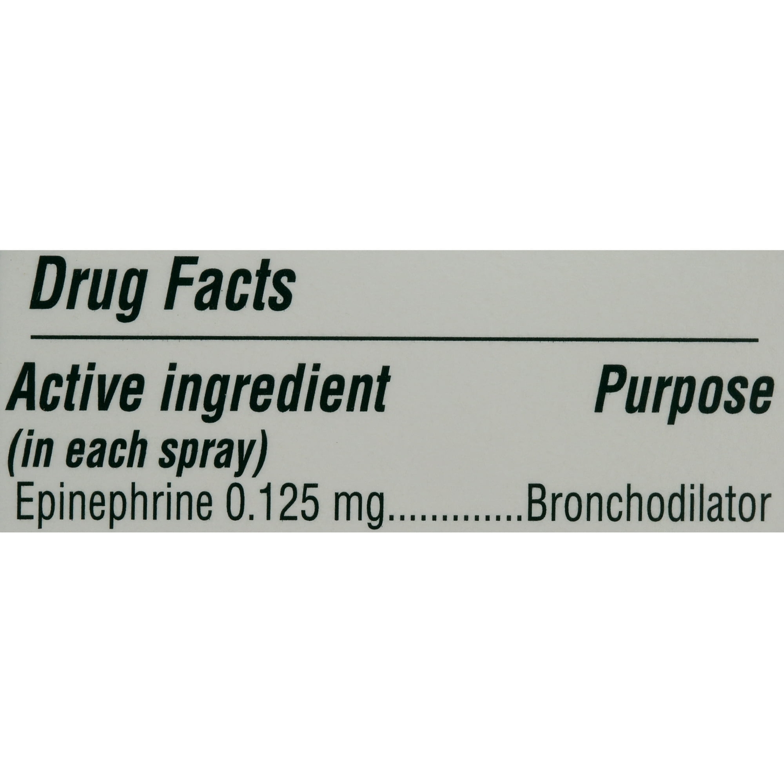 (2 pack) Epinephrine Oral Inhalation Aerosol