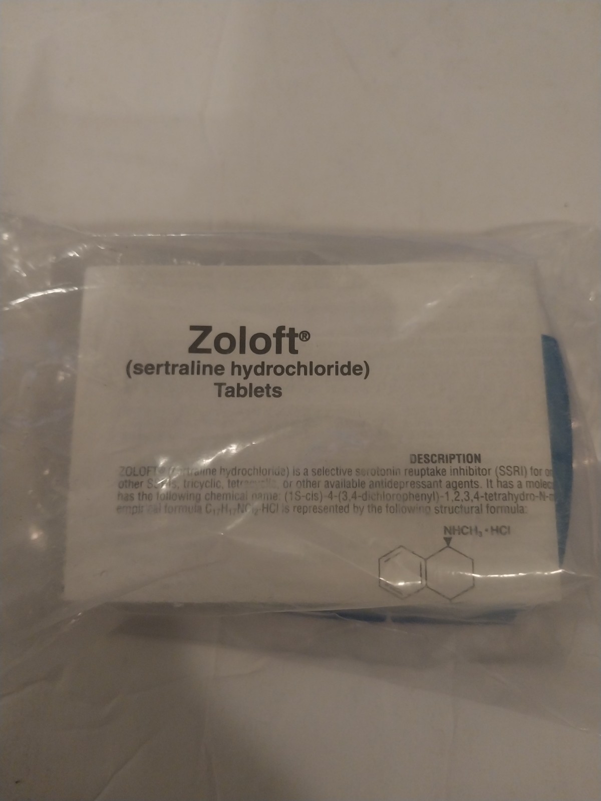 Zoloft drug rep, pharmacy promotional pill caddy/organizer (7 day) lot of 2