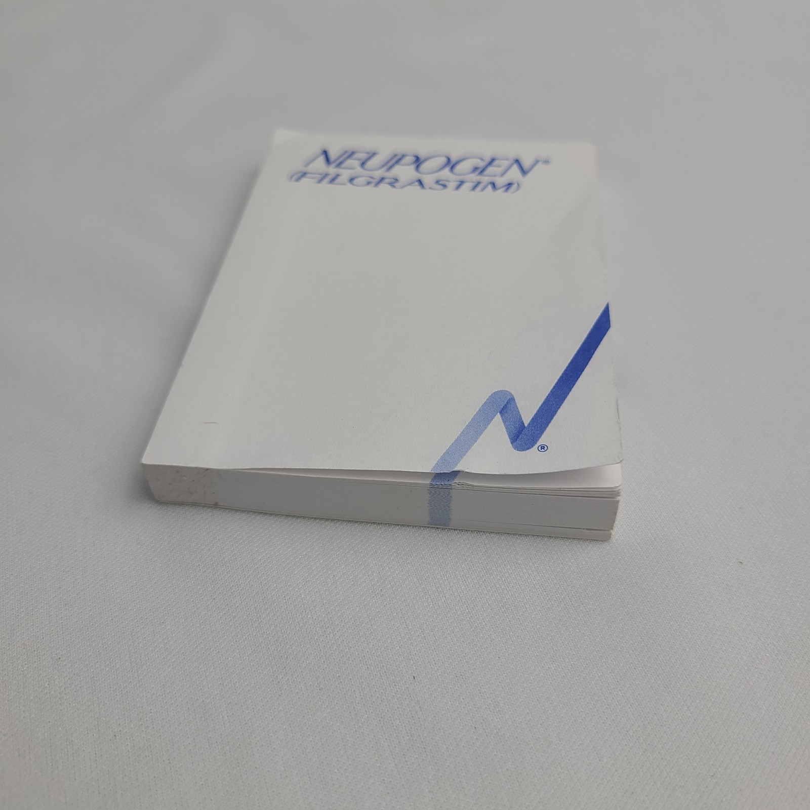 Vintage Neupogen Filgrastim Notepad Sticky Notes Pharmaceutical Drug Rep Promo