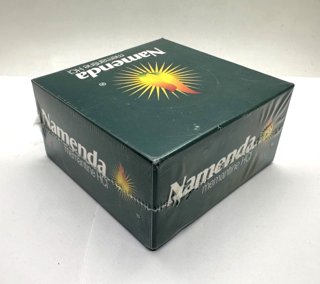 NAMENDA Pharmaceutical Drug Rep Note Pad 4” x 4” New & Sealed