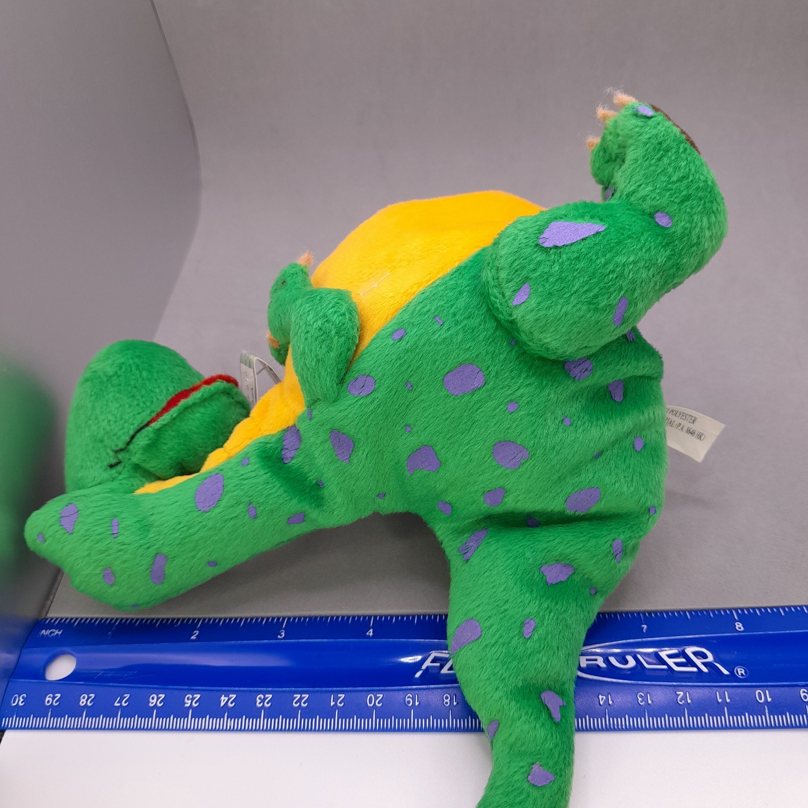 Peppy the Peptisaurus 8” Dinosaur Plush Green Toy New With Tags