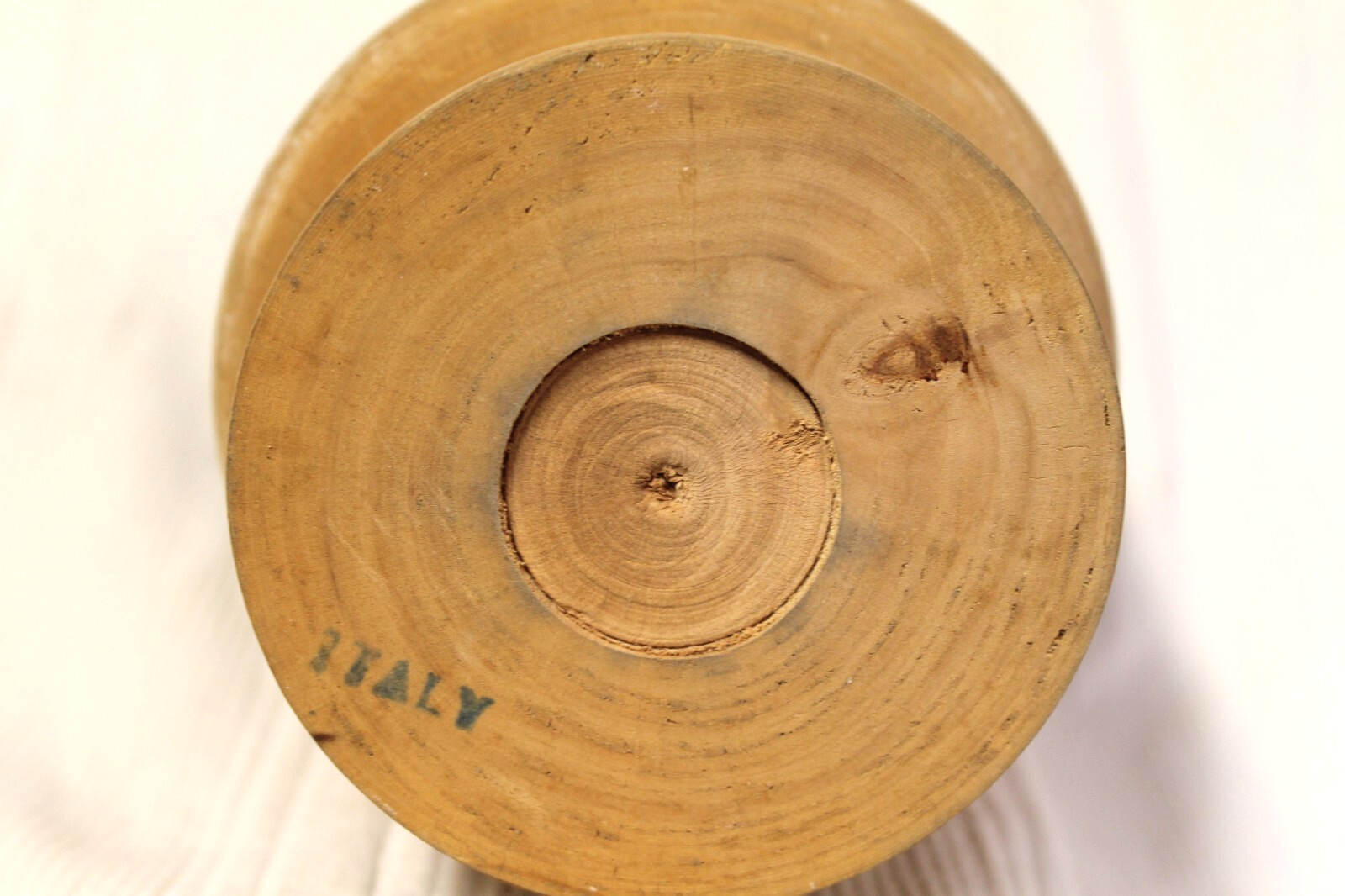 Decorative Wooden Mortar and Pestle – Hand Turned – Crafted in Italy
