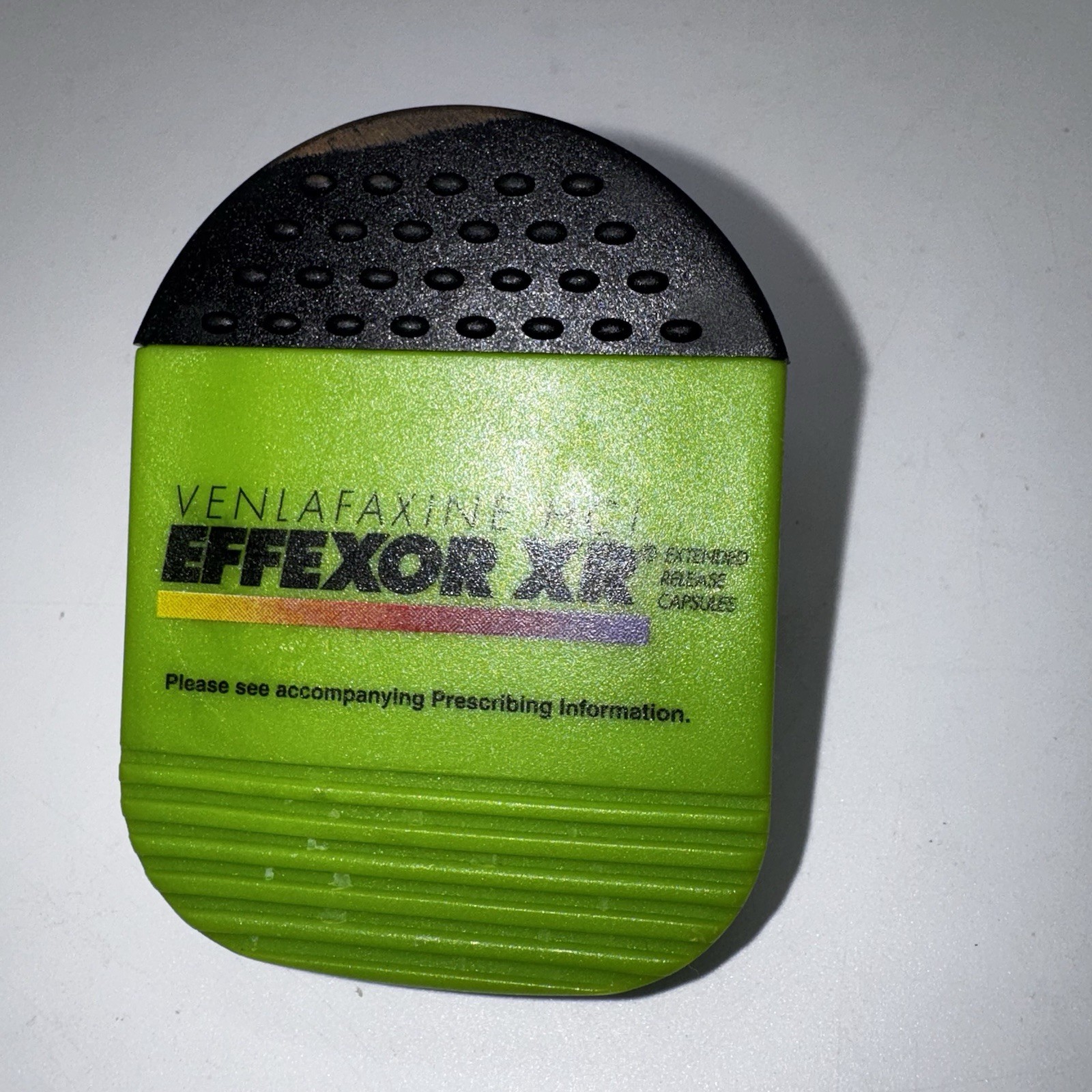 Pharmaceutical Drug Rep Promo Effexor XR Magnetic Paper Clip. Venlafine HCI