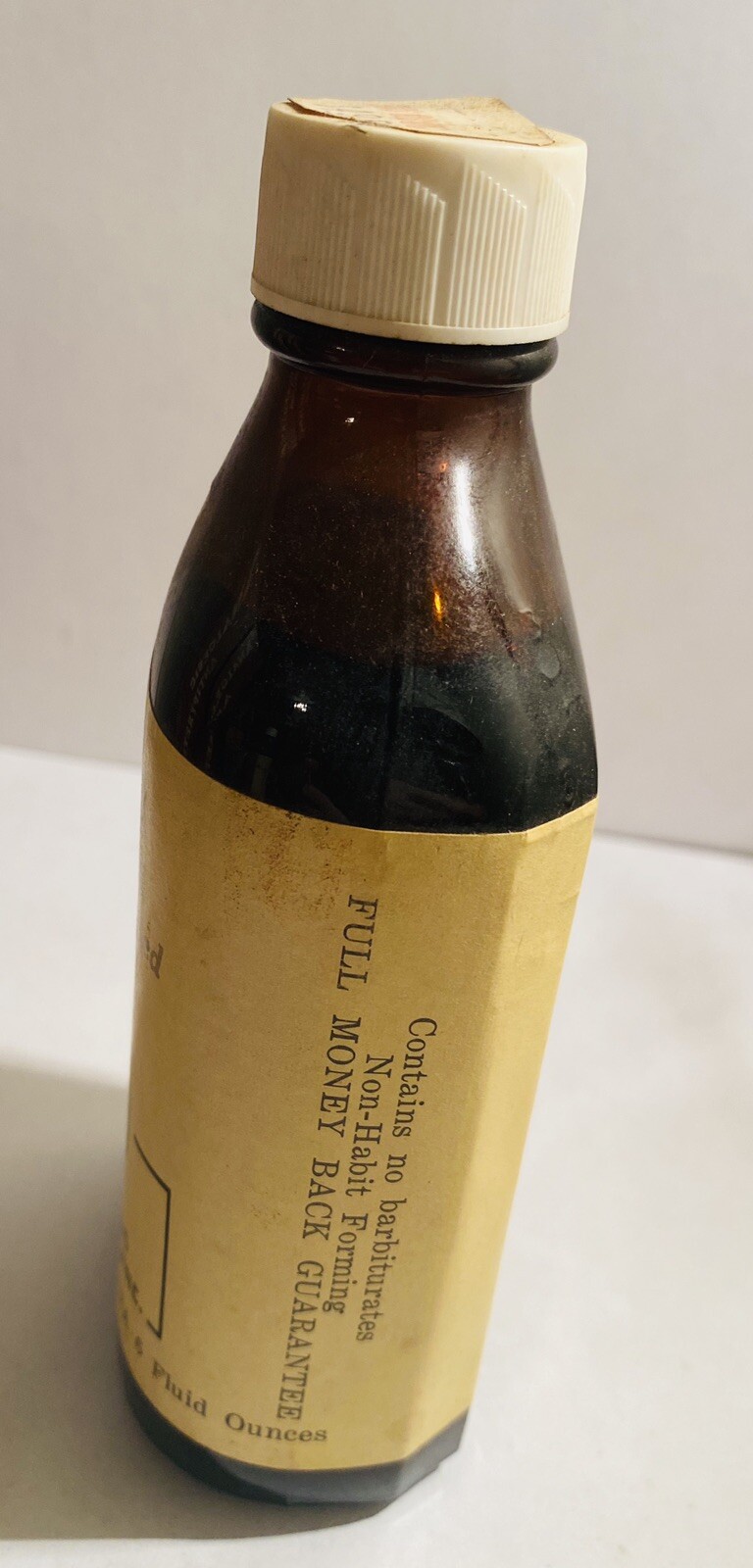 Vintage Medicine- Ni-Kur Syrup- FULL New Old Stock