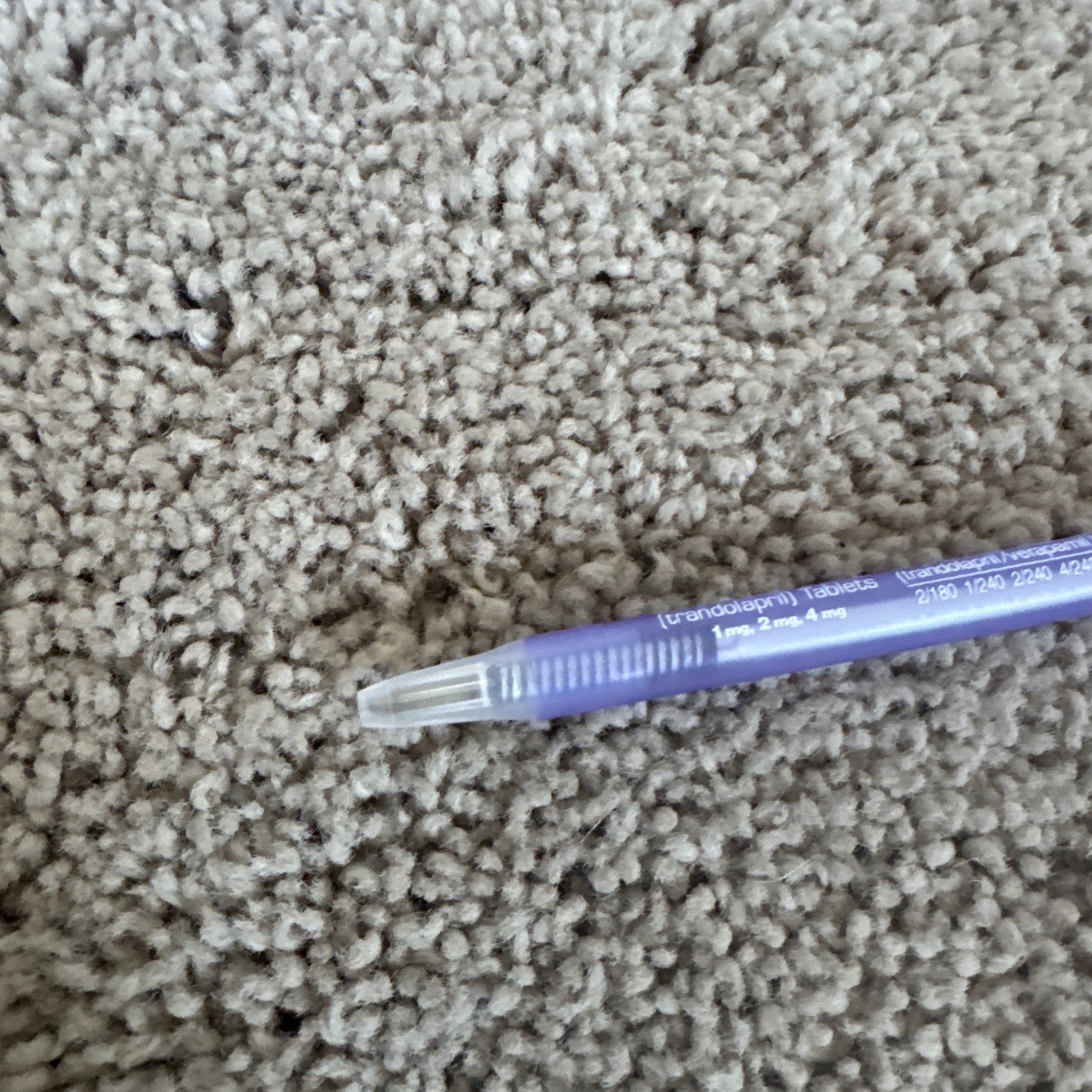 RARE Translucent MAVIK TARKA Pharmaceutical Drug Rep Pen