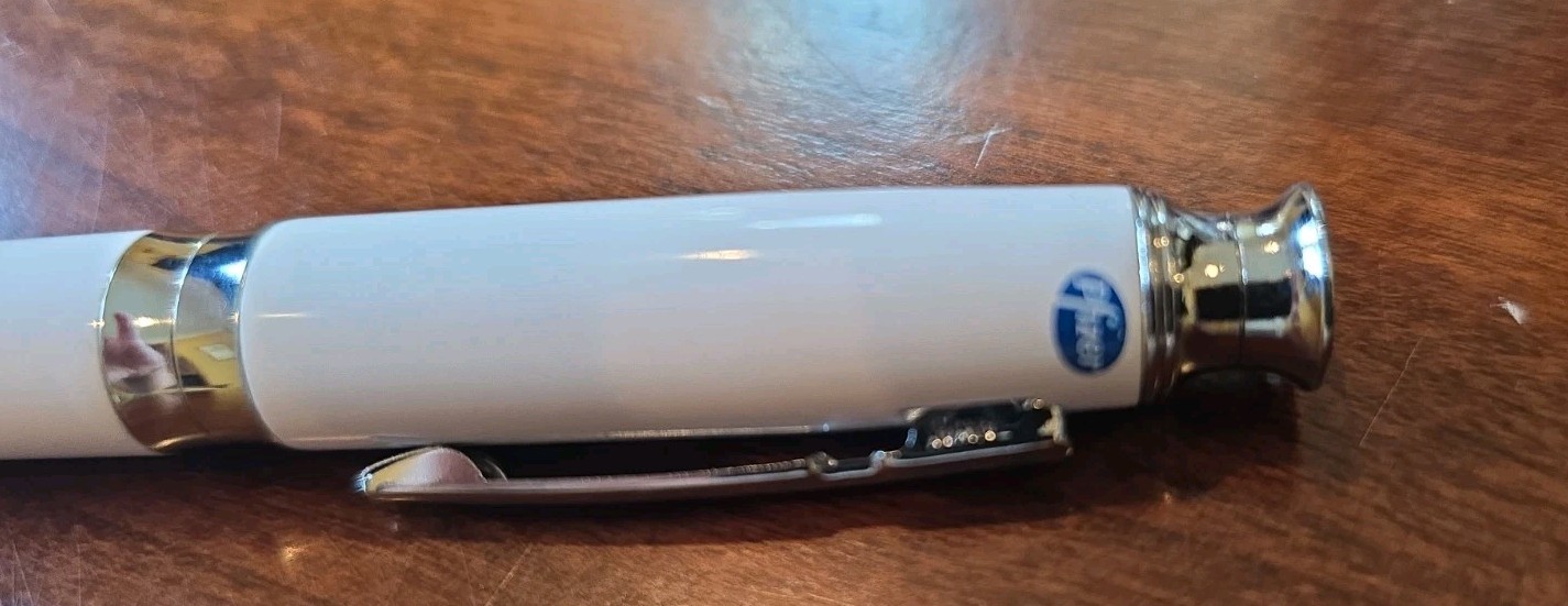 FemHRT Pfizer Ink Pen Drug Pharmaceutical Rep Advertising Heavy Metal Twist