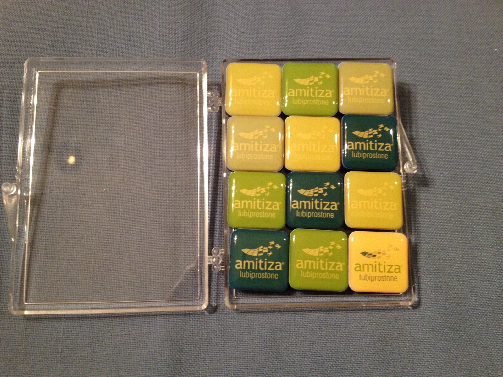 Drug rep refrigerator clip magnet