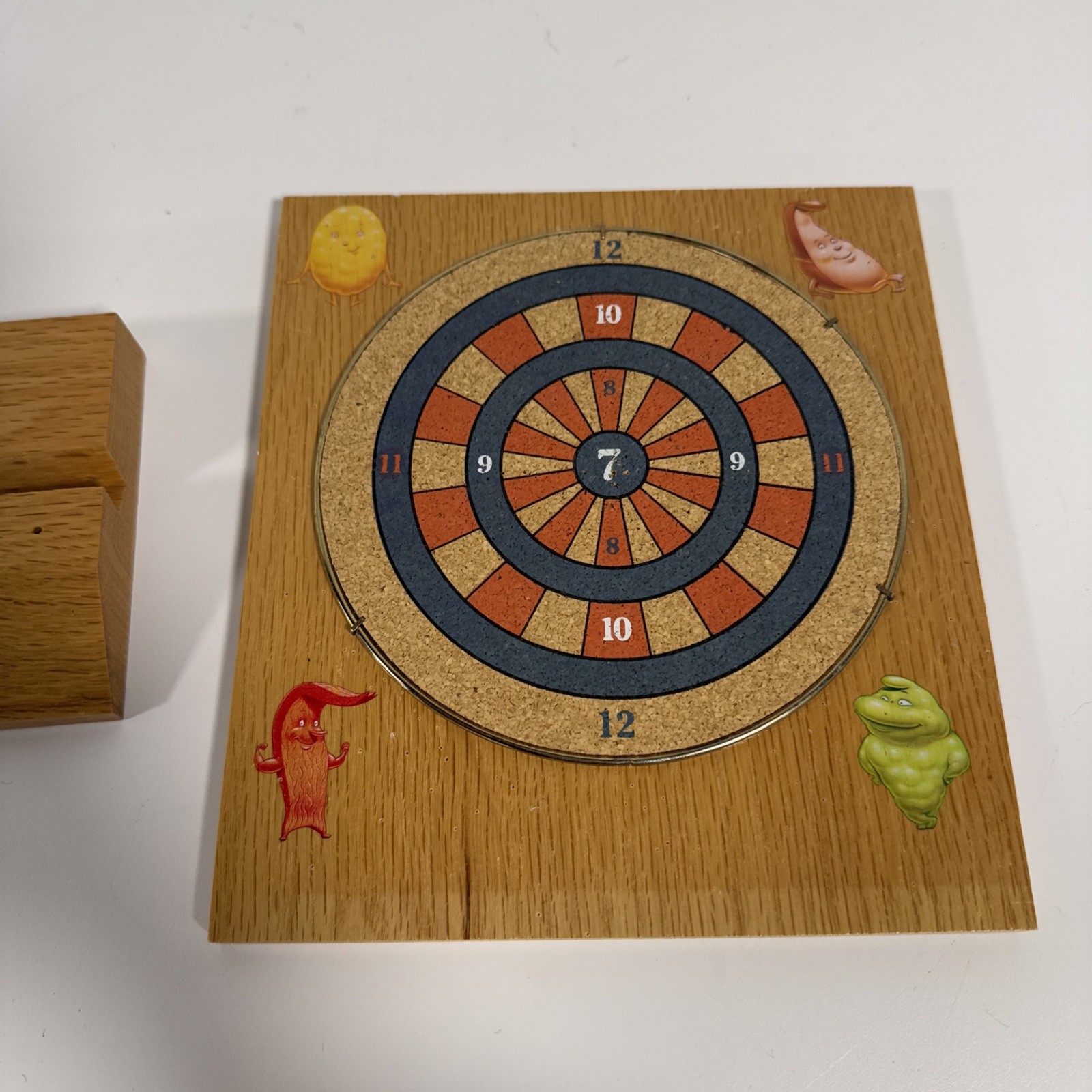 Vintage Takeda Pharma Rep Sales Actos Pioglitazone Mini Wood Desk Top Dart Game