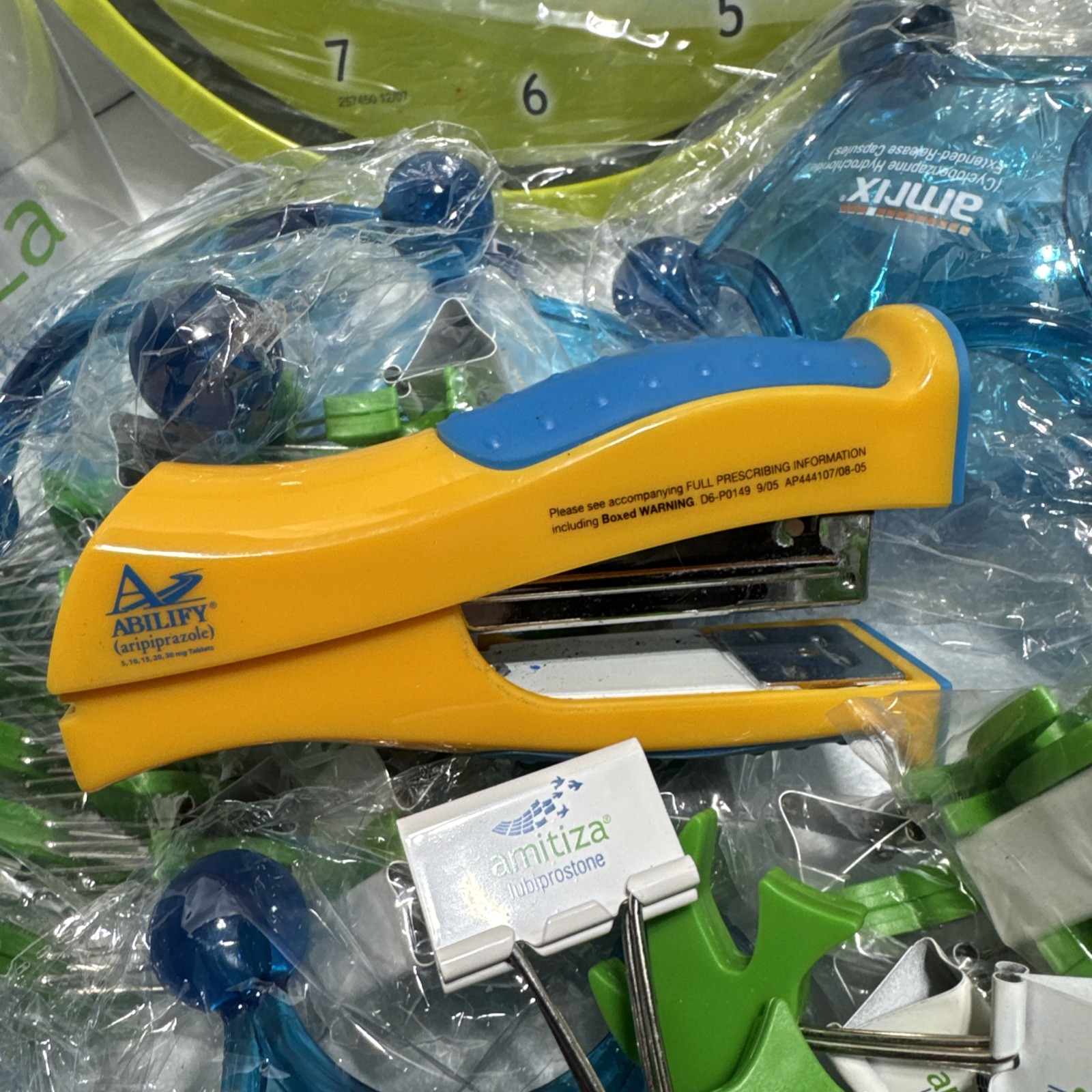 Pharmaceutical Promo Items 25+ Huge Lot Symbicort Abilify Levaquin Lot #PC4