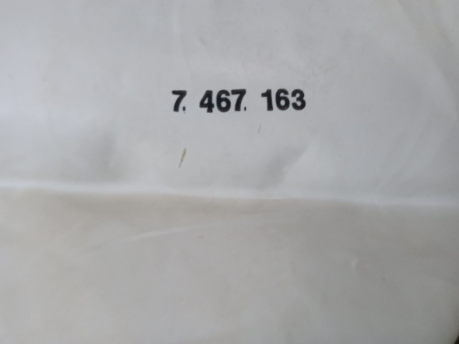 Vintage BAYER Pharmaceuticals Makrolon Polycarbonat Chemical Compound Bag 1970s