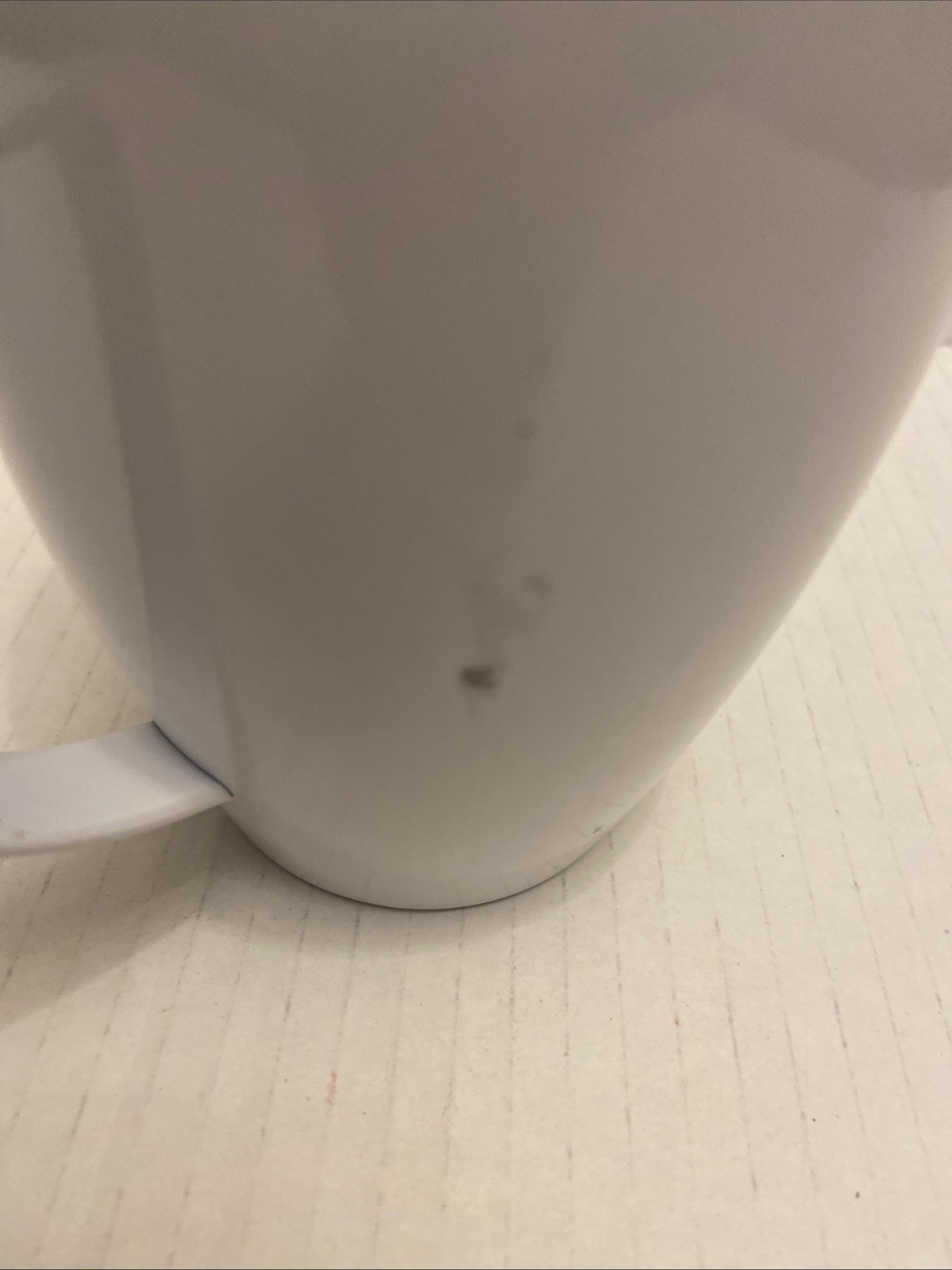 Merck Pharmaceutical Branded White Hot Cold Drinking C Handle Mug 12 oz/355 ml.