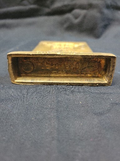 VINTAGE PHARMACEUTICAL TINACTIN METAL PAPERWEIGHT