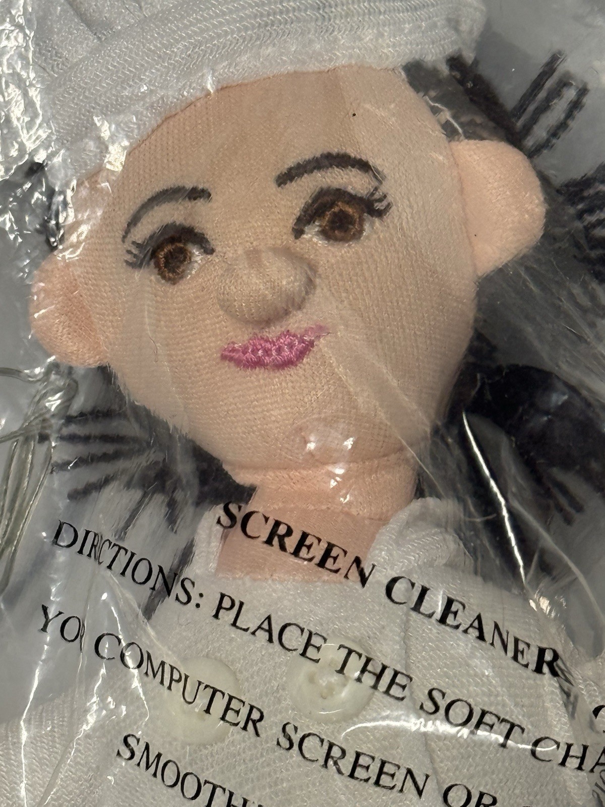 Ultracet Ortho McNeil Pharmaceutical Rep Beanie Doll Woman Chef RARE NIP