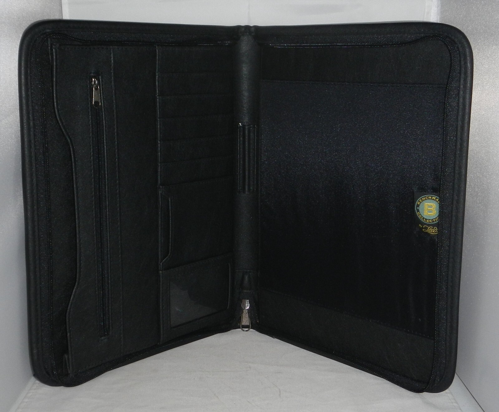 LandAmerica Financial Group Company Logo Leeds Leather Padfolio Notebook