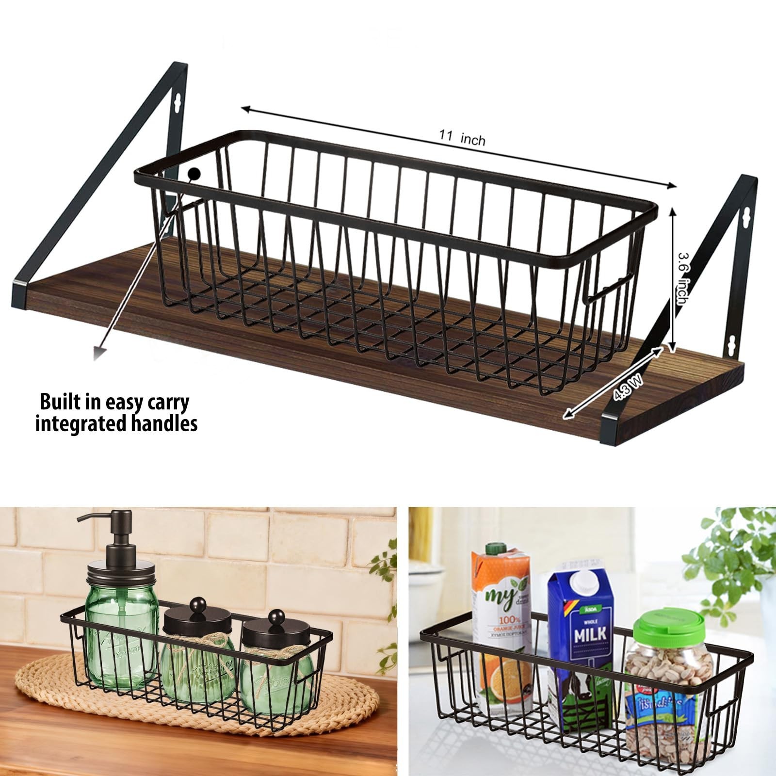 SheeChung Green Bathroom Accessories Set, 6Pcs Mason Jar Glass Bathroom Set, …