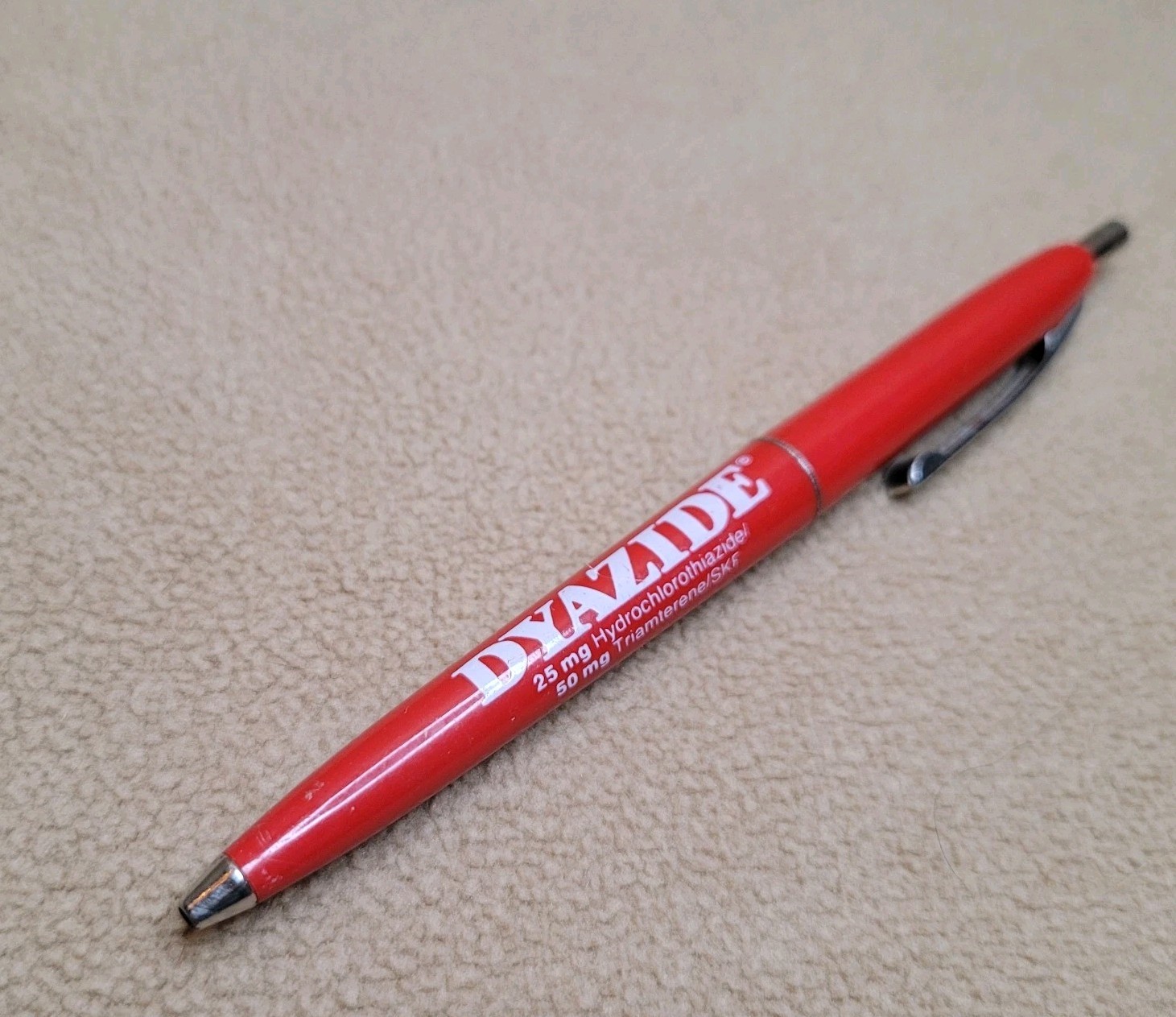 Dyazide Drug Rep Pharmaceutical Ink Pen SK&F CO. Advertising Promo Collectible