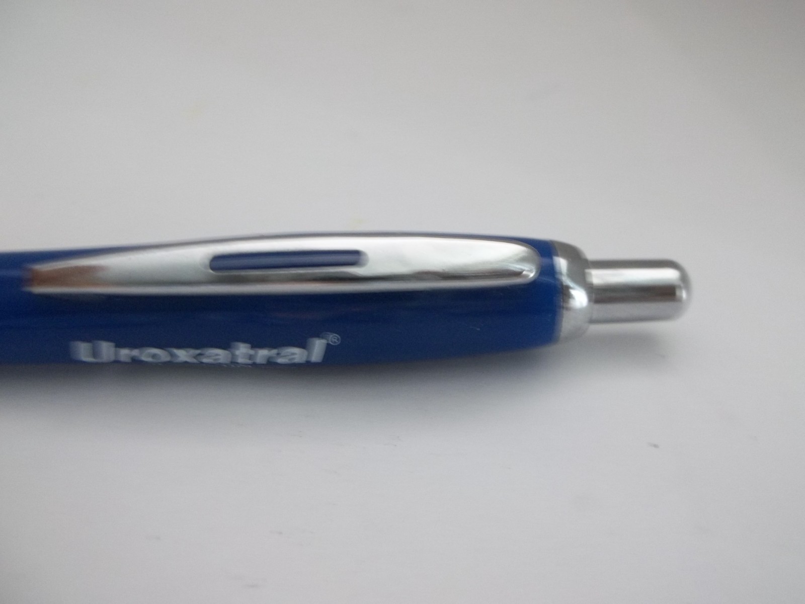 UROXATRAL Promo Pen – Mixed Metal/Plastic – Rubber Grip – Does Not Write