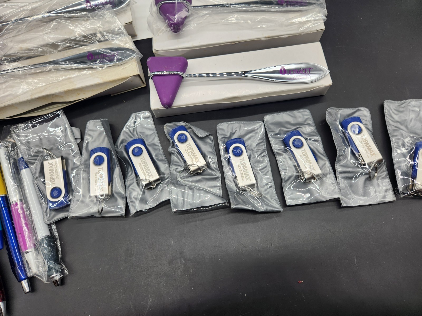 Pharmaceutical Drug Rep Advertising Pens And Others Lot NOS