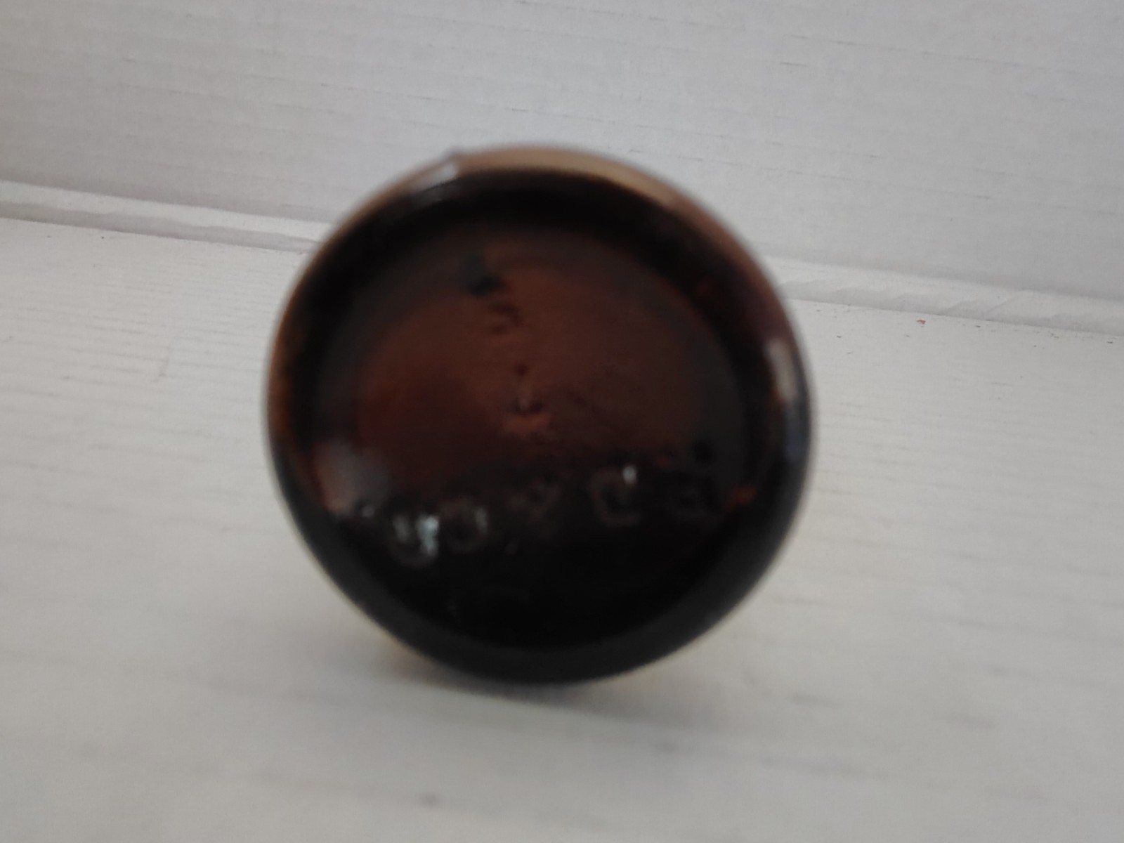 Antique Parke Davis Adrenalin Chloride Amber Glass Apothecary Medicine Bottle