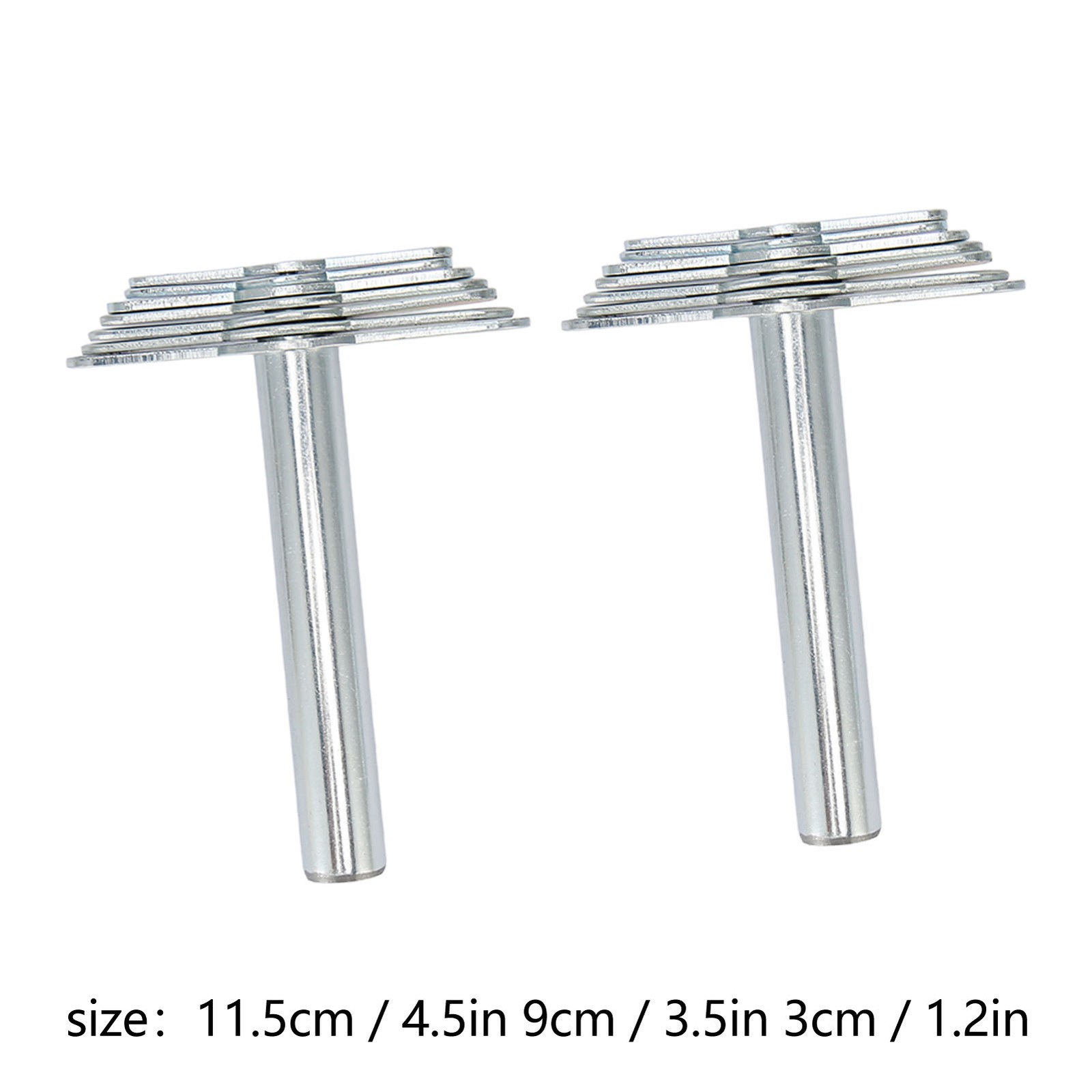 2PCS Cork Borer Stainless Steel Manual Cork Rubber Stopper Borer Tool For