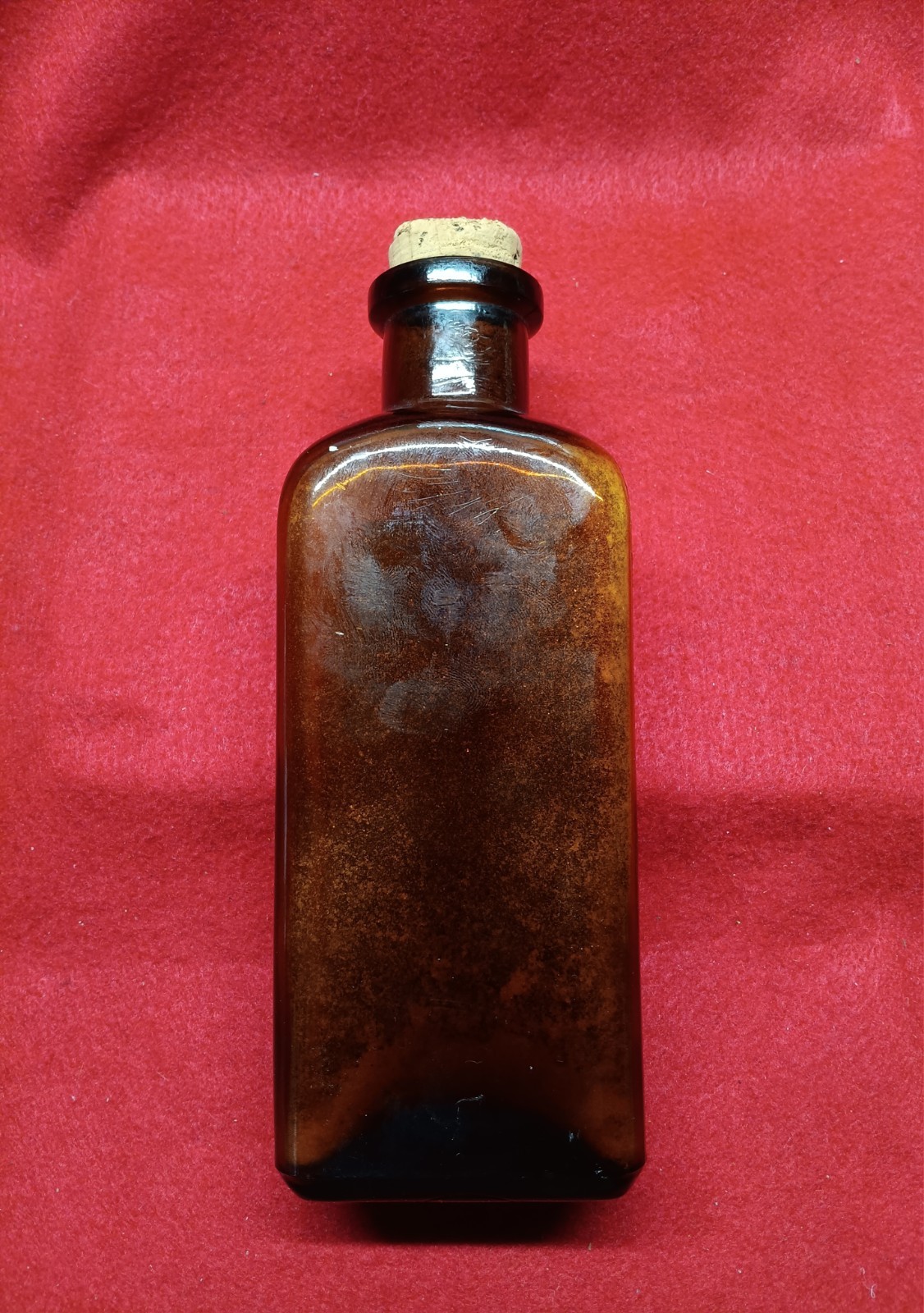 Vintage Collectible Americana Apothecary Bottle Throat Mentholated Tablets