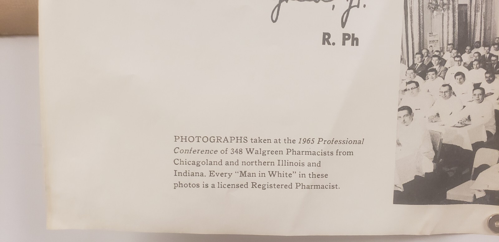PHARMACY HISTORY WALGREENS CHICAGOLAND CHICAGO IN POSTER 1965 AFRICAN AMERICAN