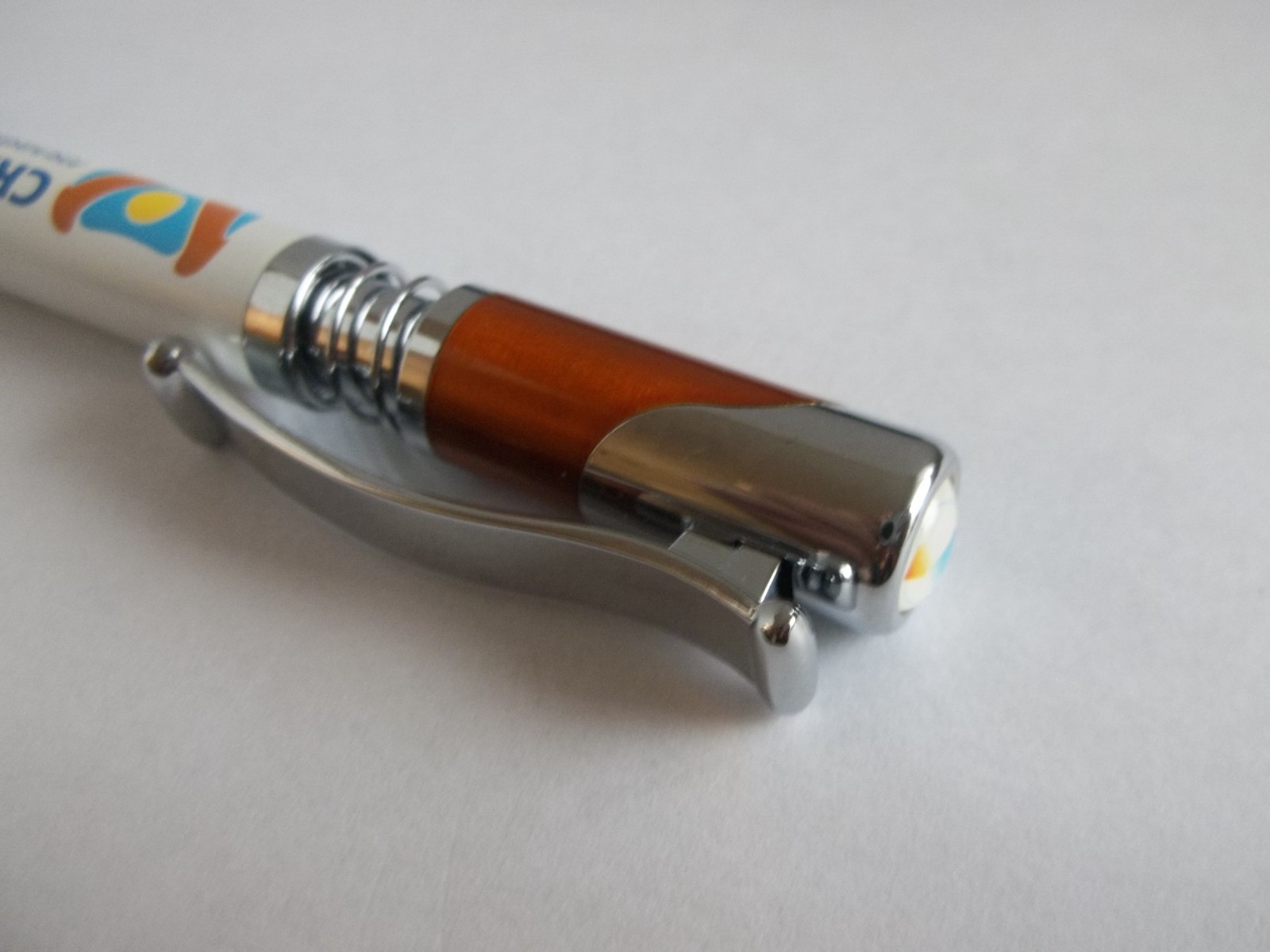 Crestor Rosuvastatin Metal Promo Pen – Rubber Grip – Dried Tip