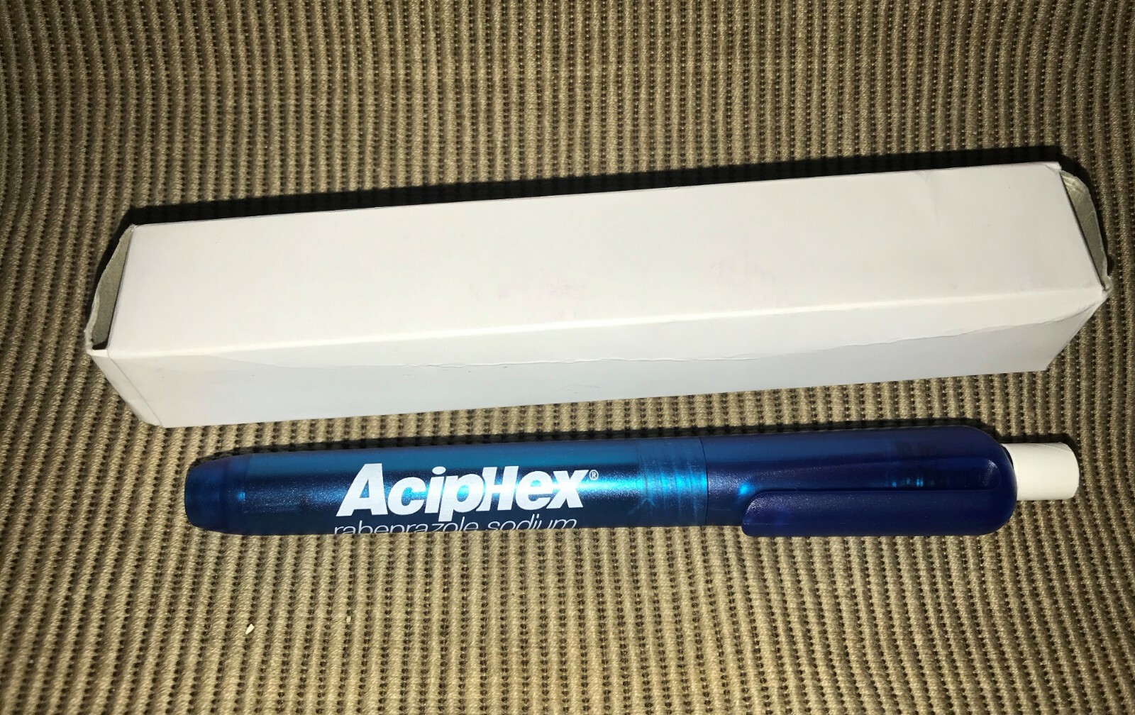 New Drug Rep Item Blue Aciphex Pocket Flashlight *See Description