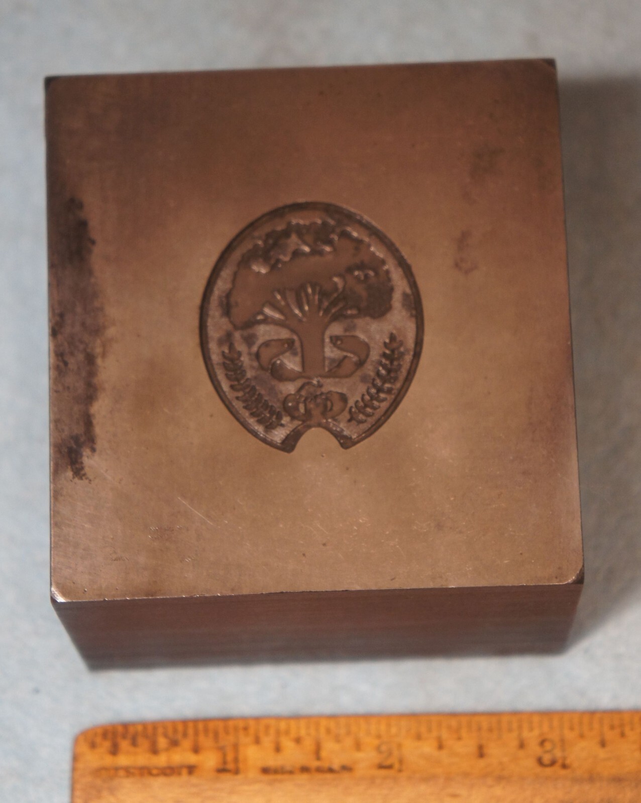 1983 J&J ORTHOPEDIC Pin STEEL STAMPING DIE Robbins RBX315 Johnson & Johnson