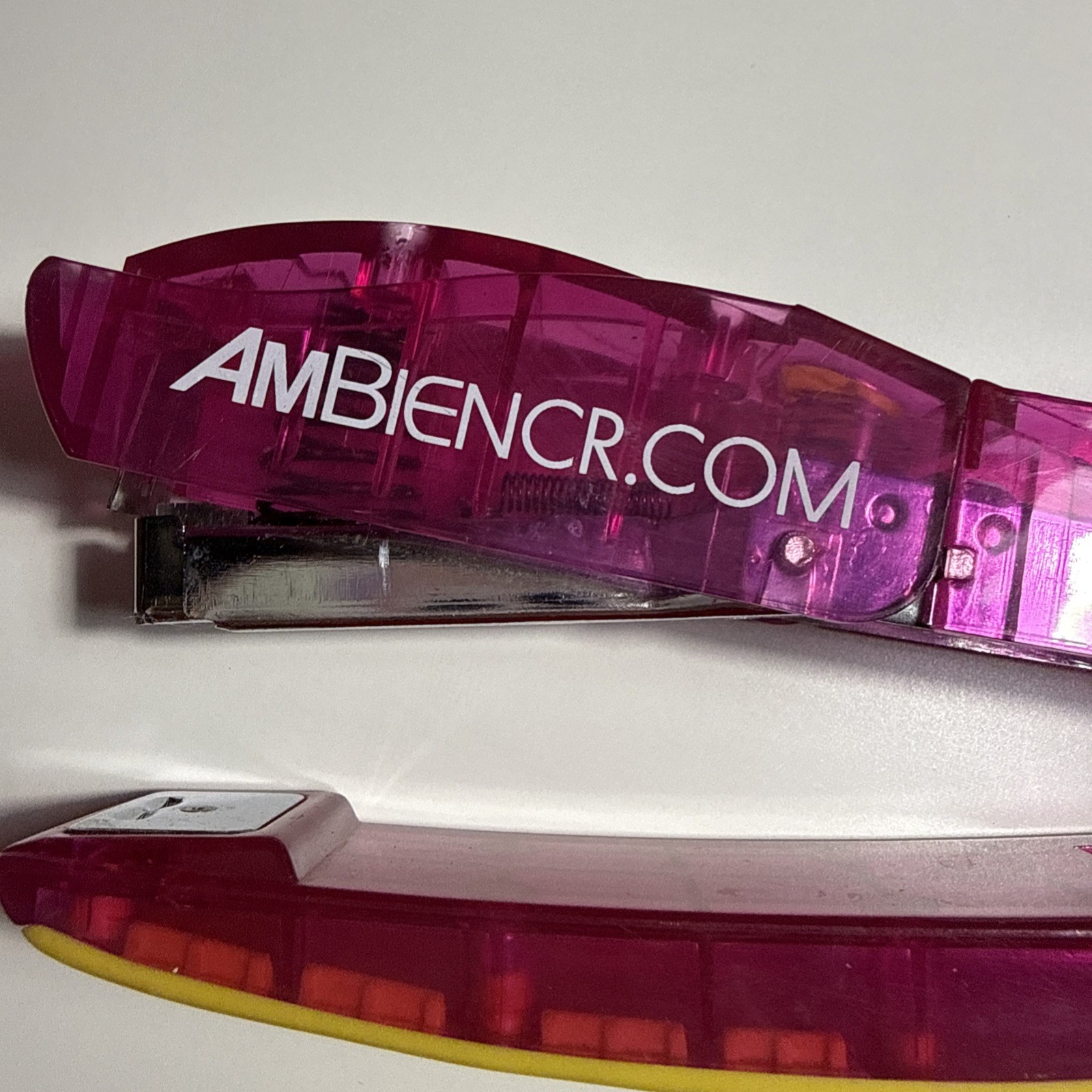 Ambien CR Pharmaceutical Drug Rep Collectible Stapler Tape Dispenser Tapeler
