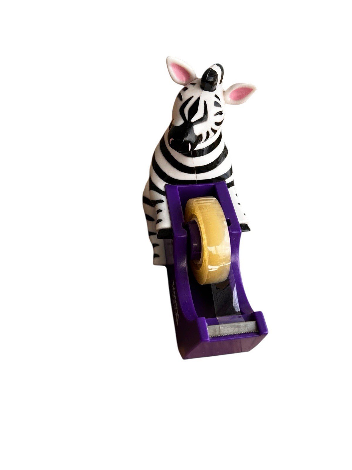 Pharmaceutical Drug Rep Promo Zebra Tape Dispenser Collectible Advertising