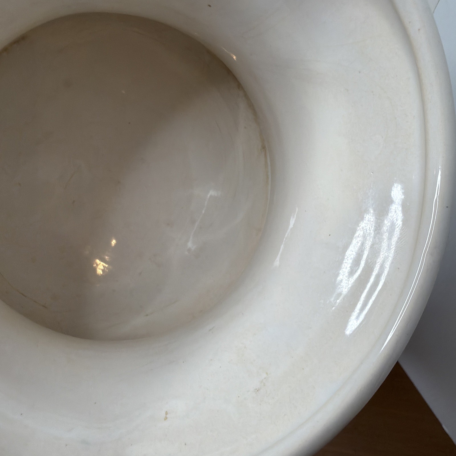 VINTAGE RX Pharmacy DISPLAY Large Mortar and Pestle White