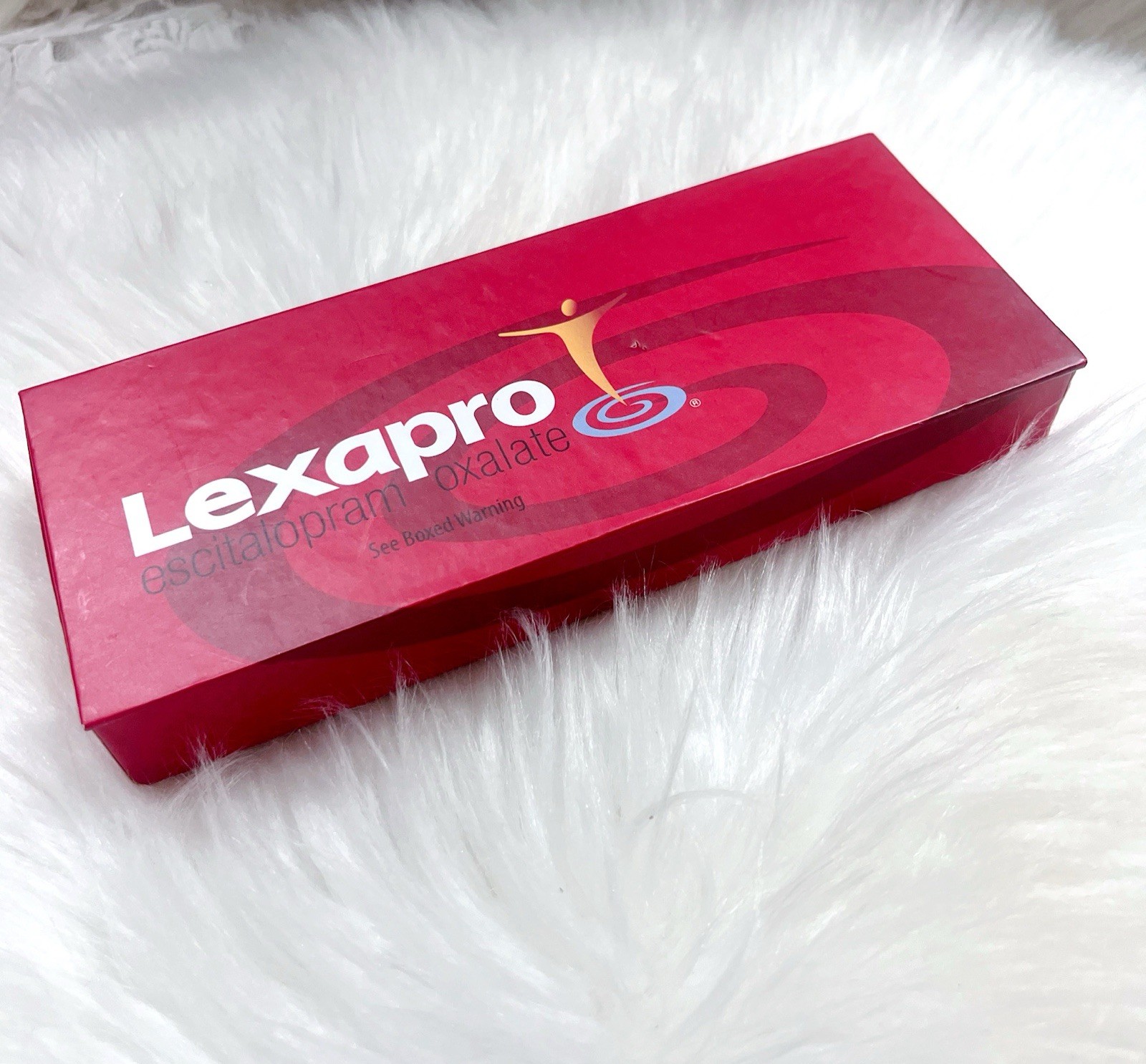 Lexapro Drug Rep Pharmaceutical Collectible Promotional Box Container 2008