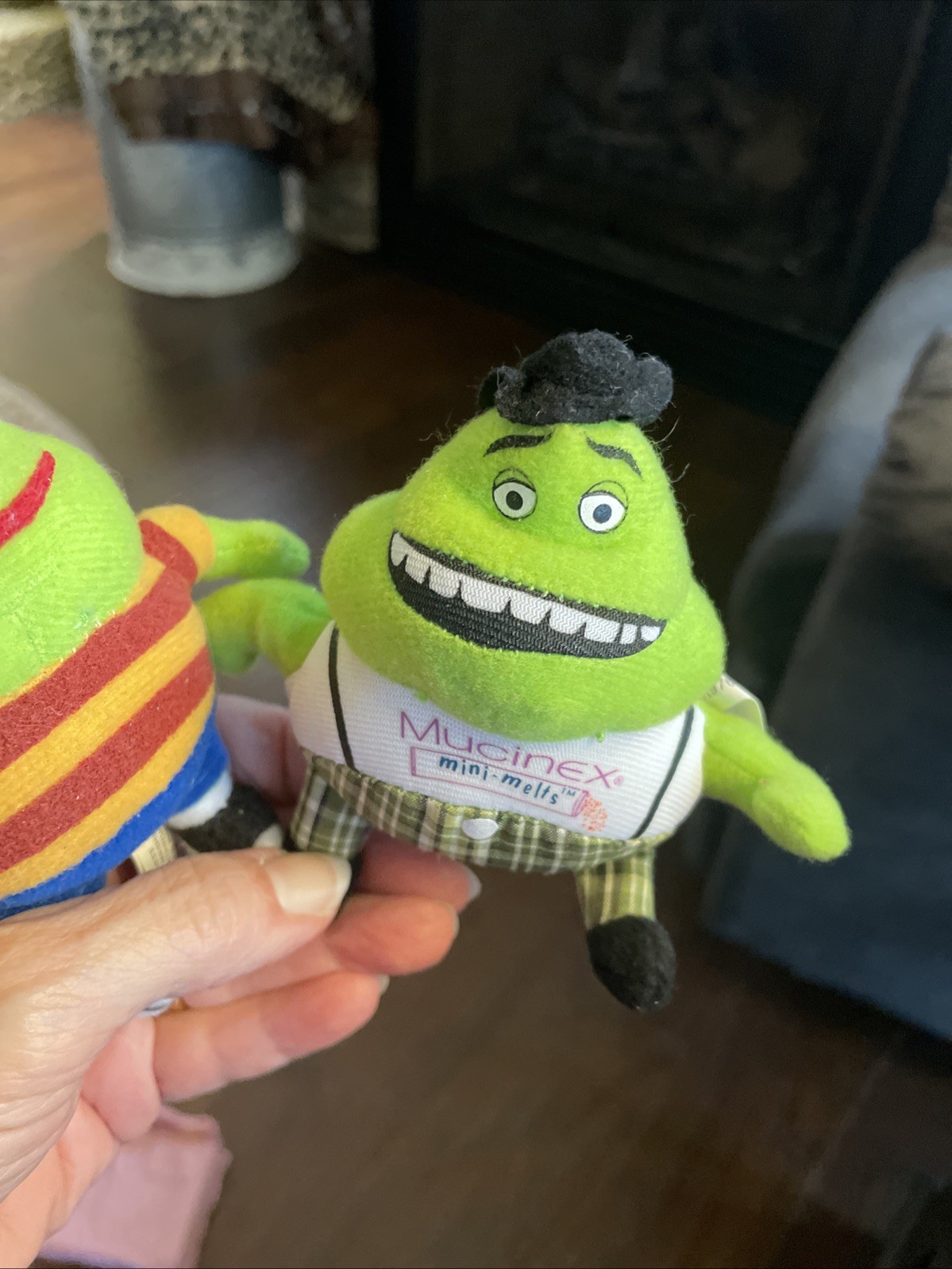 Mucinex Mr Mucas Mini Melts Green Toy Pharma Drug Rep Promo Ad Marketing Vtg Set