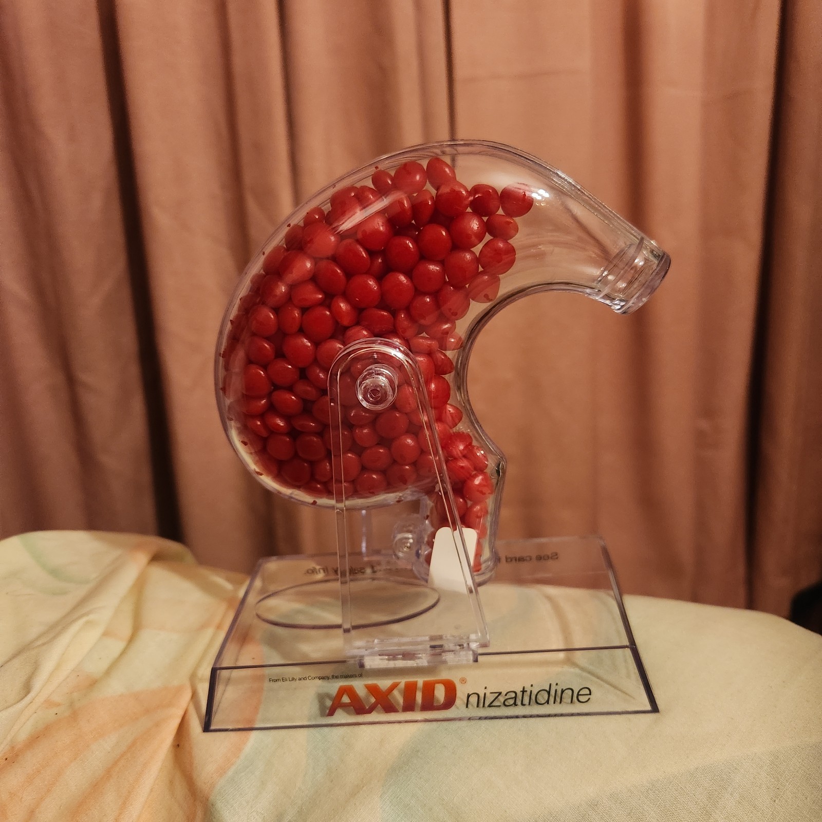 PLEASE SEND OFFER Axid Drup Pharmaceutical Pharma Rep Stomach Candy Dispenser