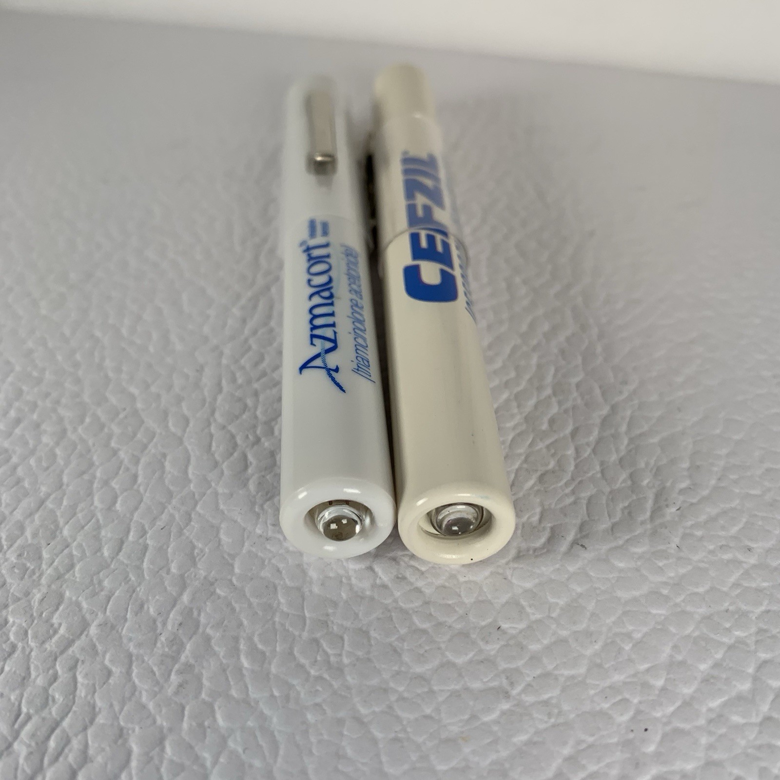 Azmacort Cefzil Drug Rep Pharmaceutical Promo Advertising Penlight Do Not Work