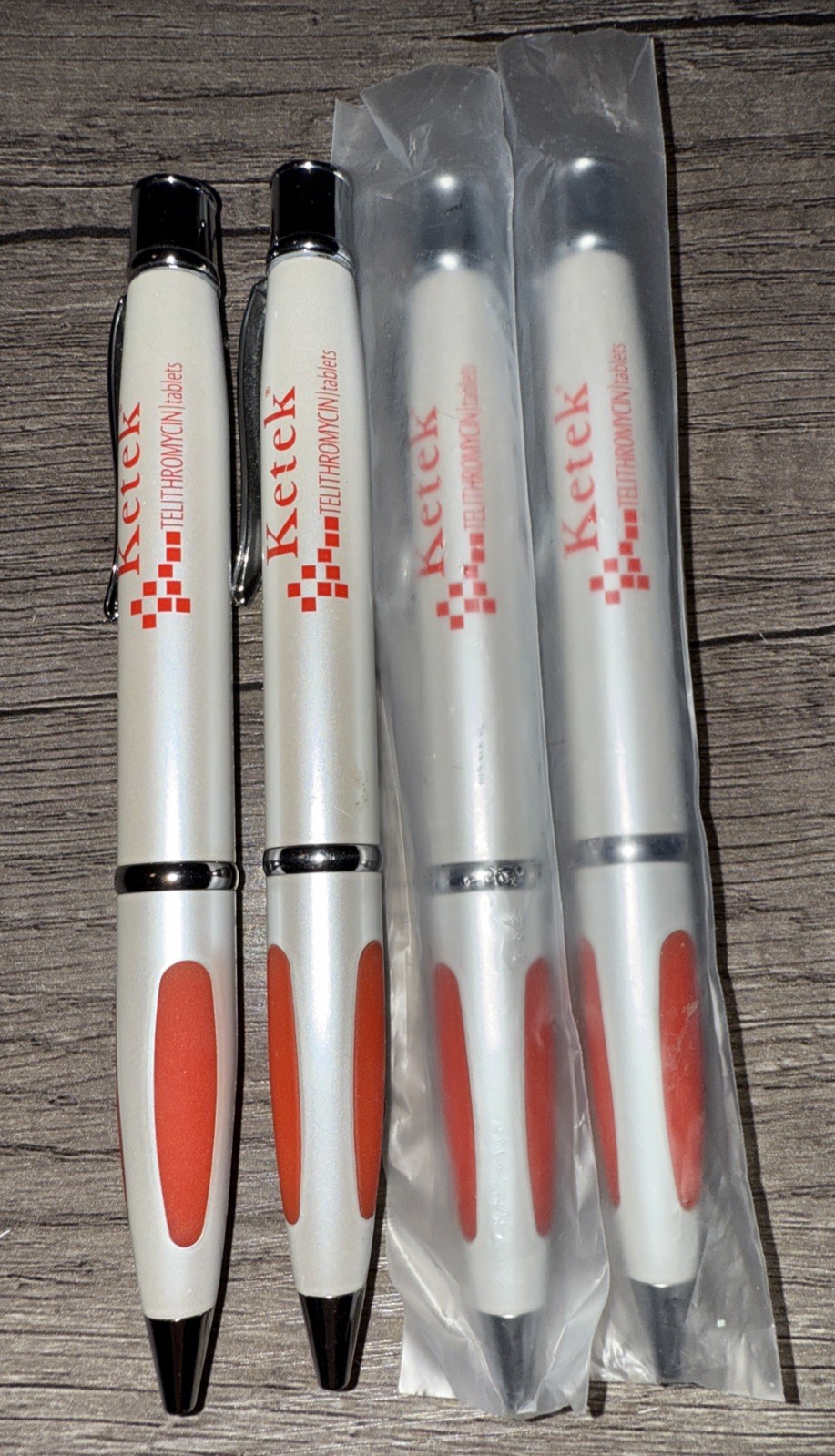 4 Brand New Wide Body Ketek Heavy Metal White and Red 2 New in Sleeve Work