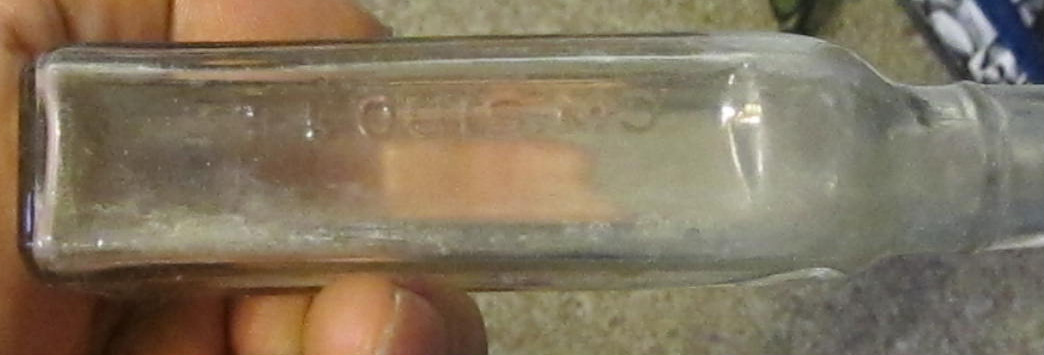 Vintage Glass Medicine Bottle Dr. T.M. Sayman Products St. Louis Missouri MO